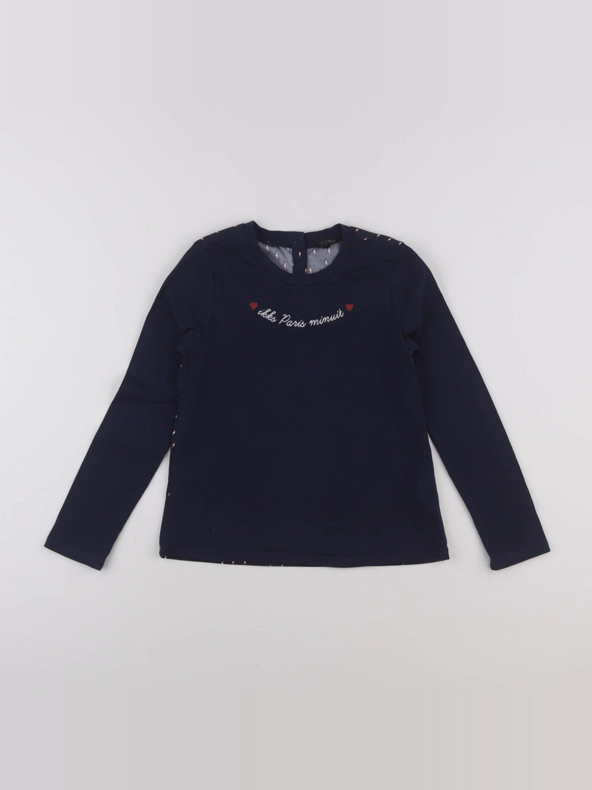 IKKS - tee-shirt bleu - 8 ans