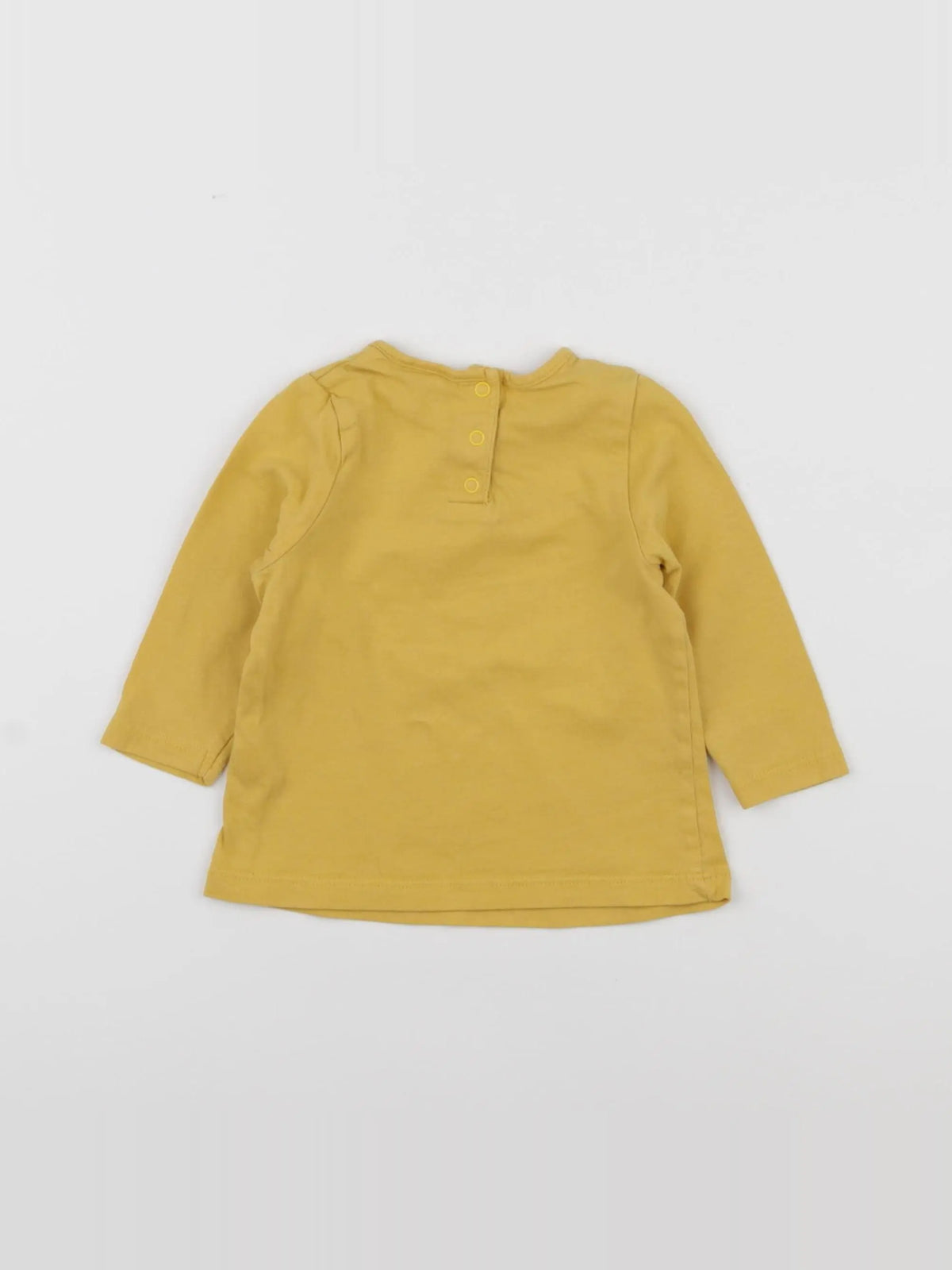 Tape à l'oeil - tee-shirt jaune - 6 mois