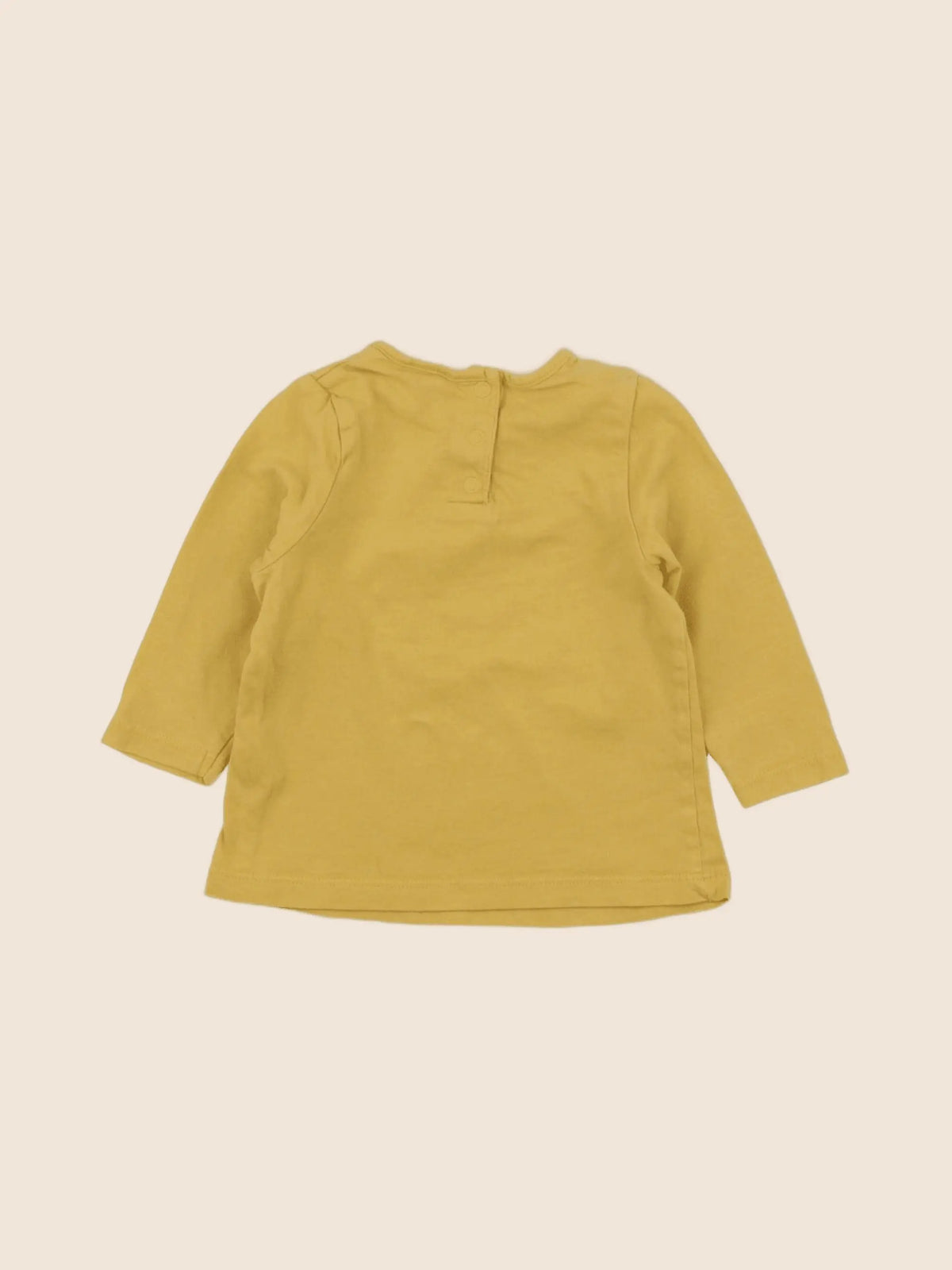 Tape à l'oeil - tee-shirt jaune - 6 mois