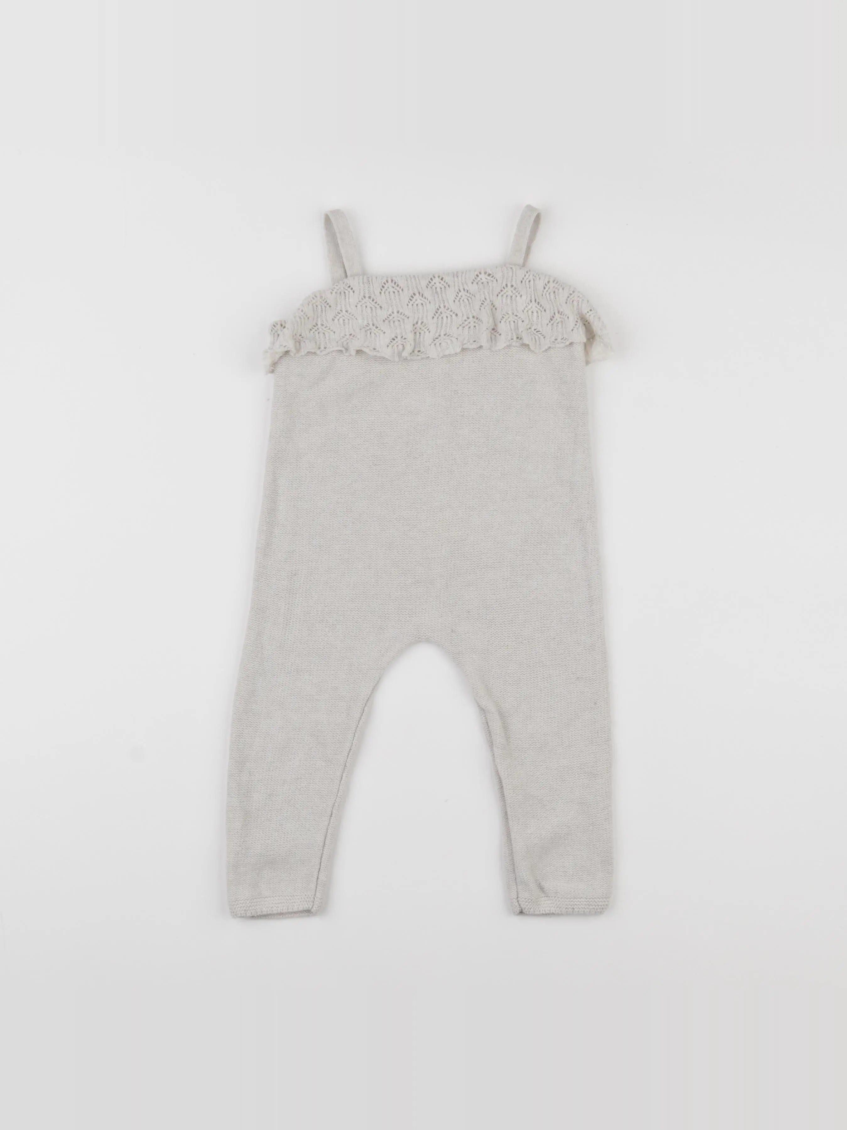 Zara - combinaison beige - 9/12 mois
