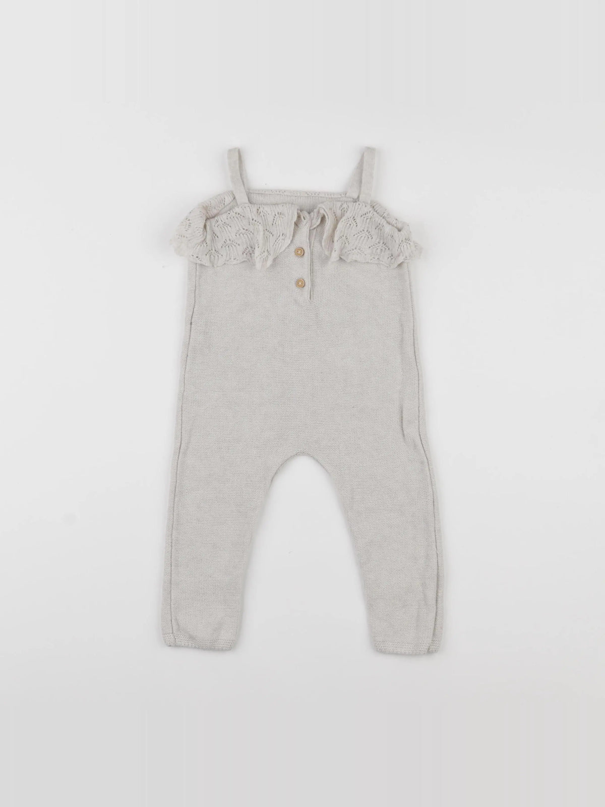 Zara - combinaison beige - 9/12 mois