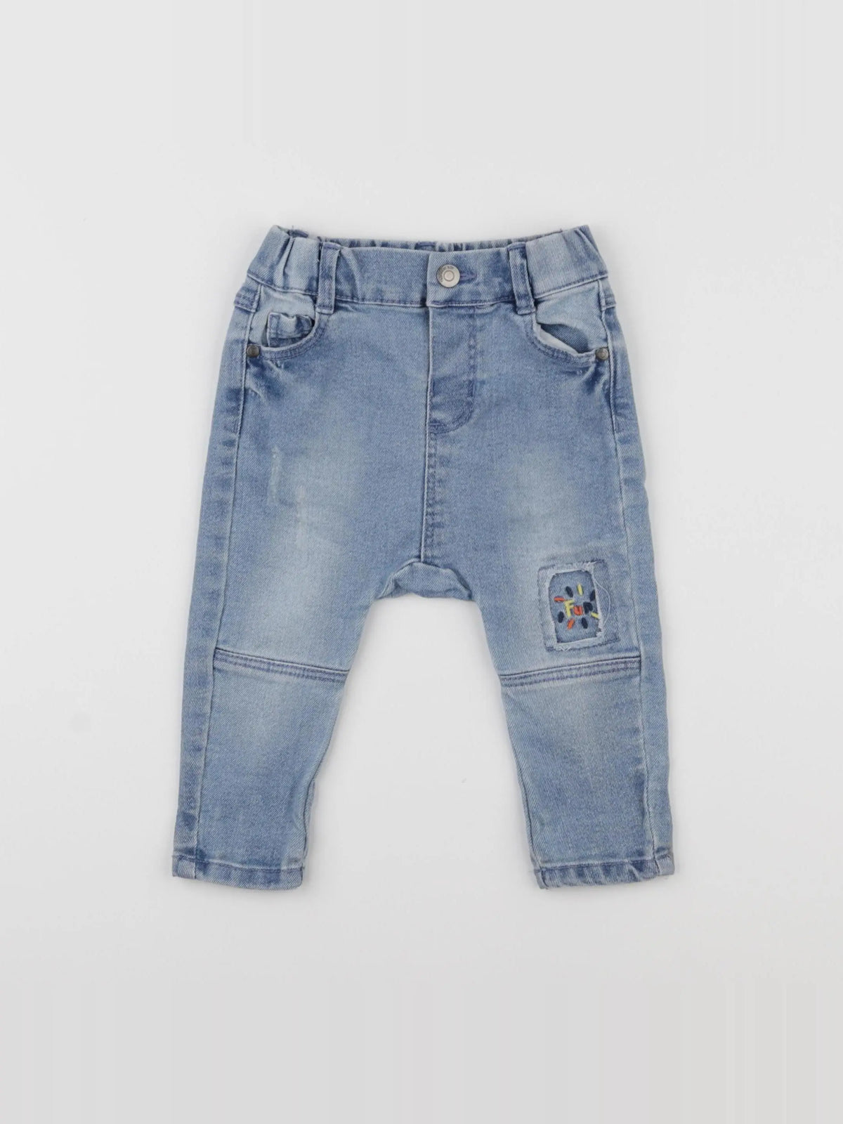 Tape à l'oeil - pantalon bleu - 9 mois