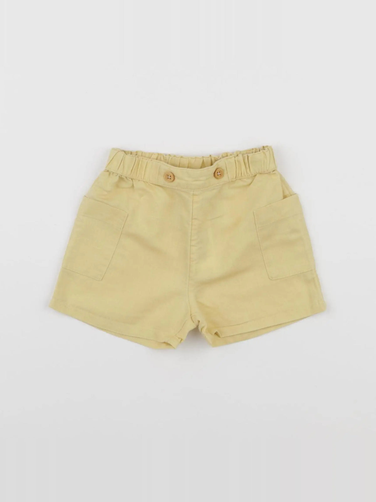 Cyrillus - short jaune - 12 mois