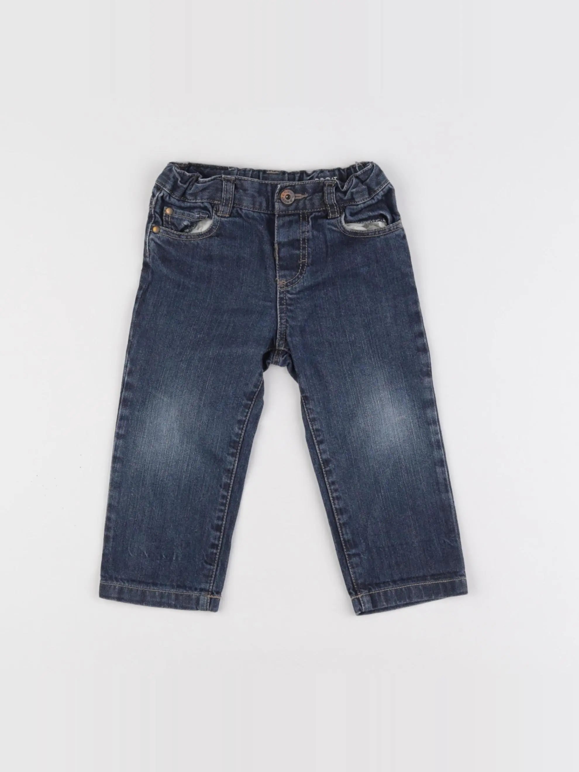 Monoprix - jean bleu - 12 mois