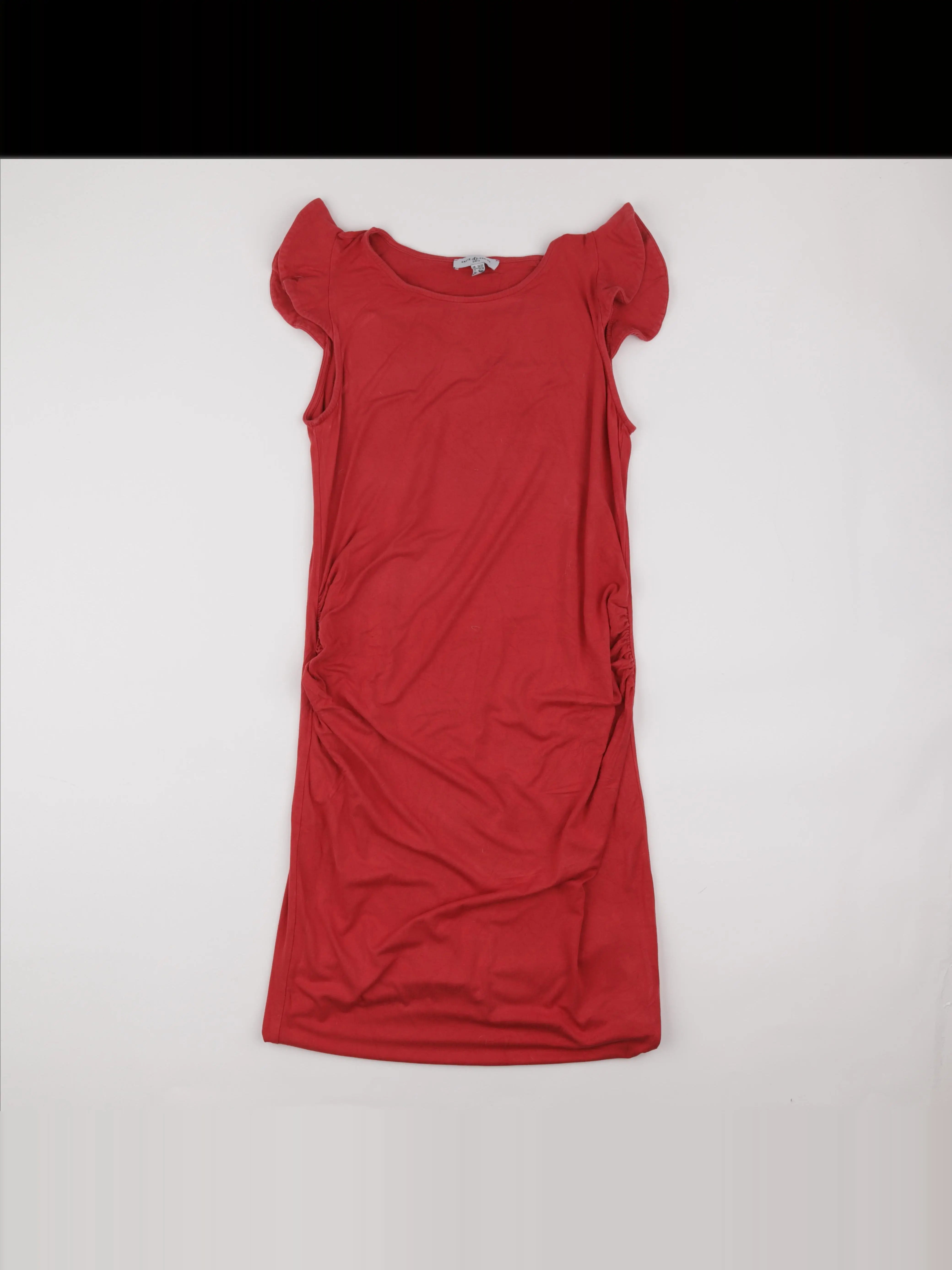 Envie de fraise - robe grossesse rouge - 38 à 40