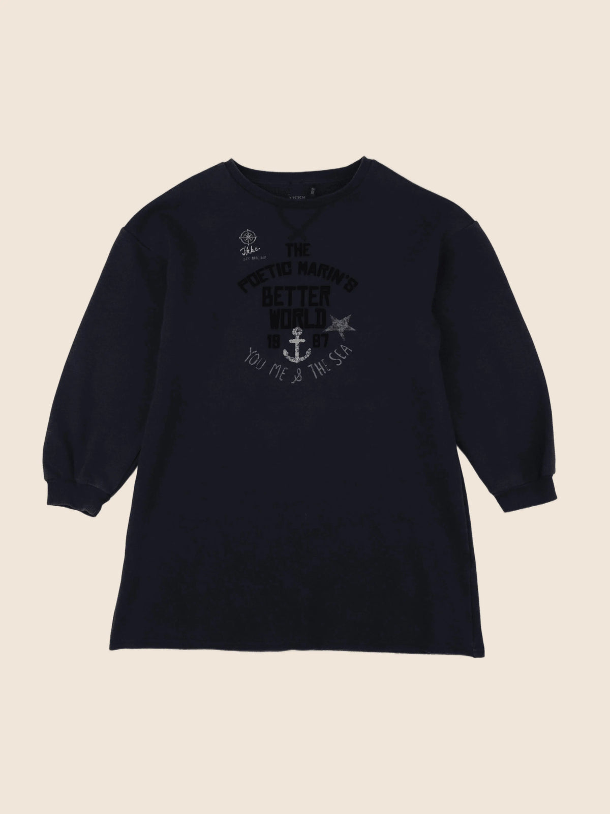 IKKS - robe bleu - 10 ans