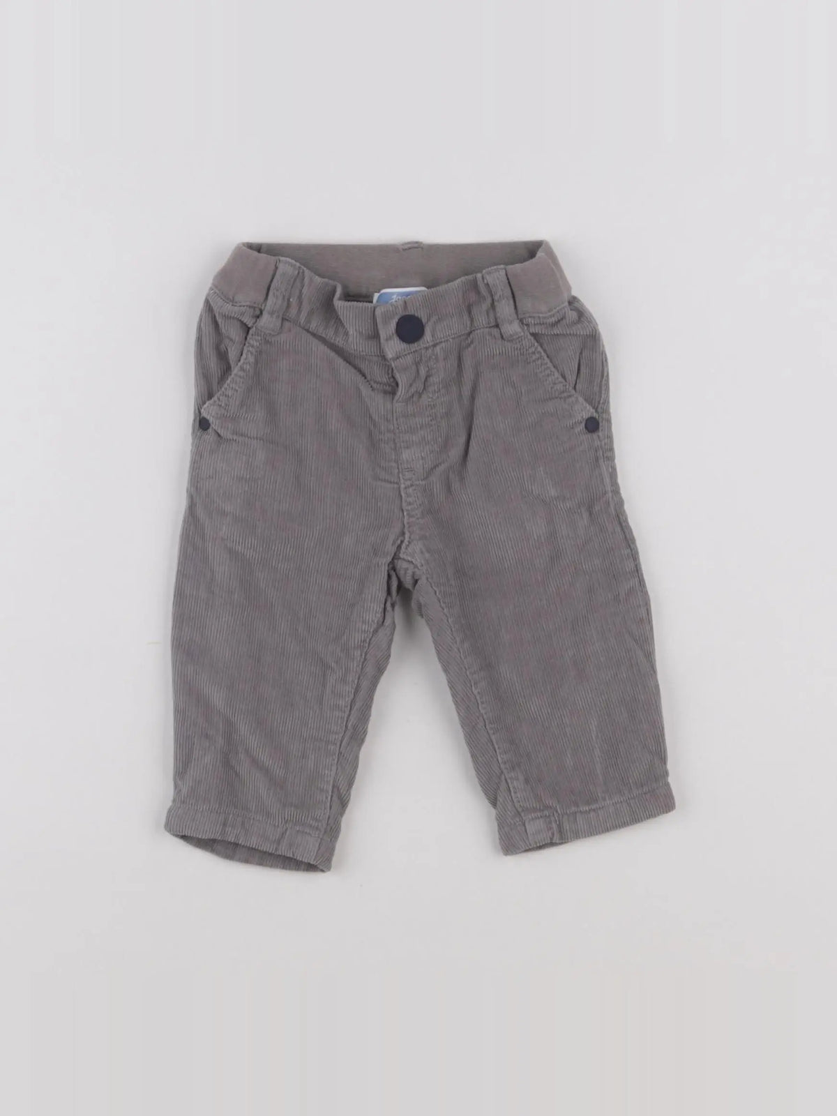 Jacadi - pantalon doublé gris - 6 mois
