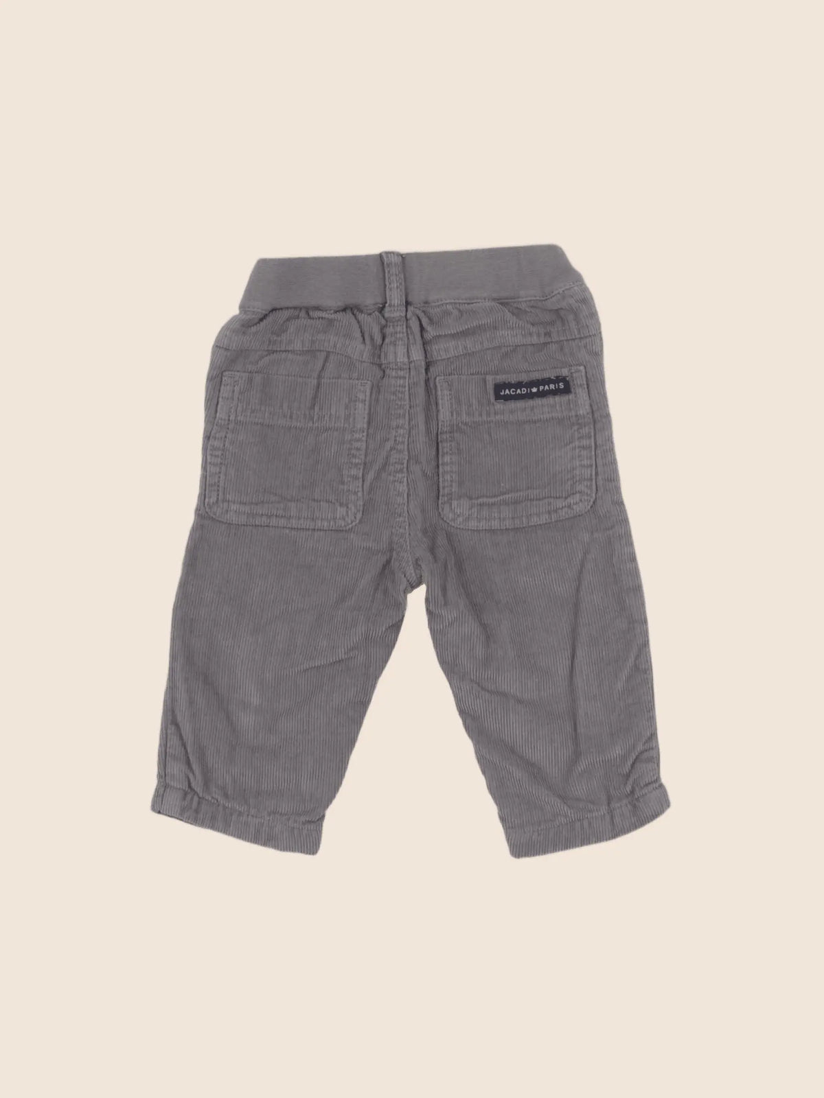 Jacadi - pantalon doublé gris - 6 mois