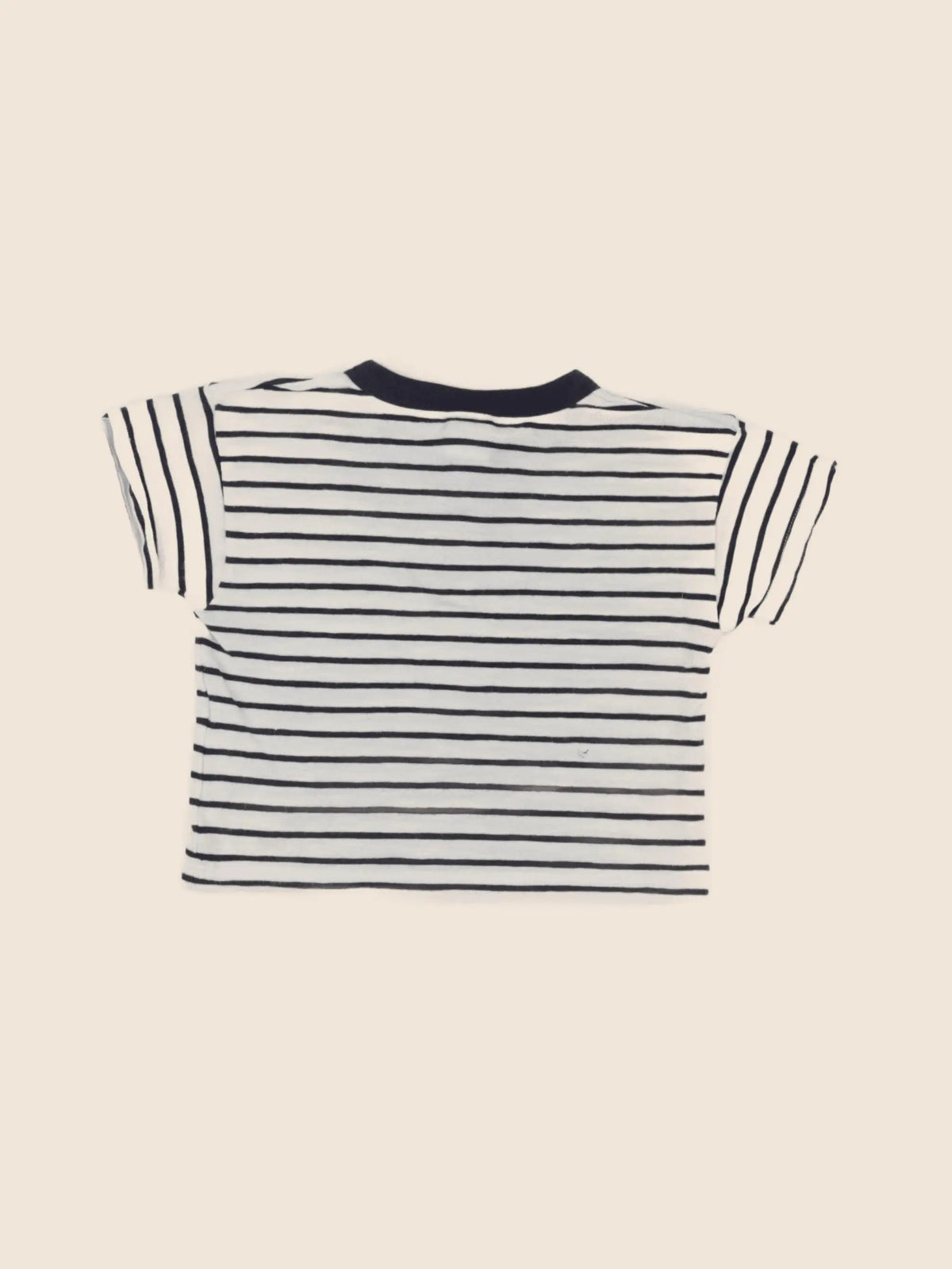 Petit Bateau - tee-shirt bleu - 6 mois