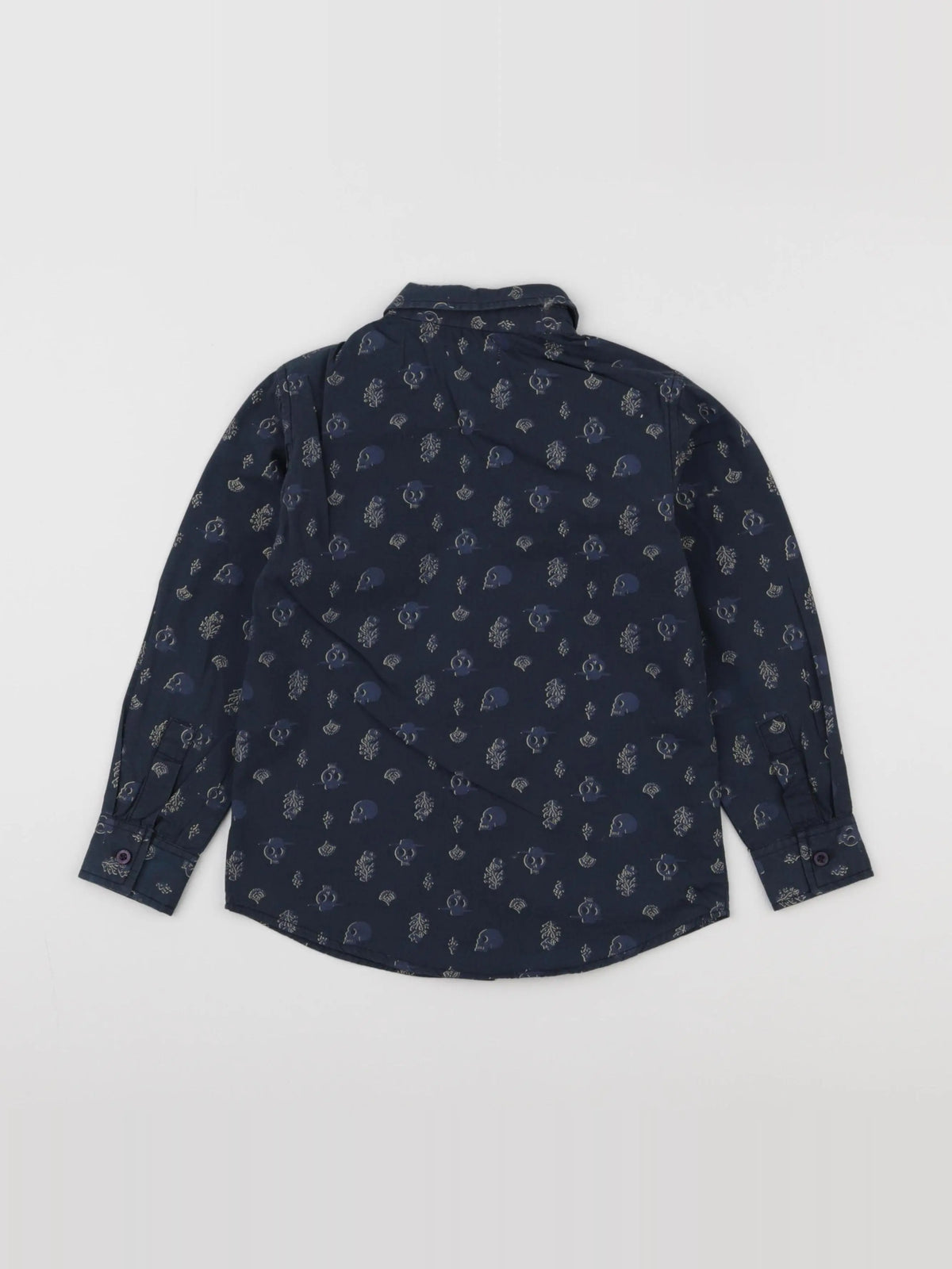 Vertbaudet - chemise bleu - 6 ans