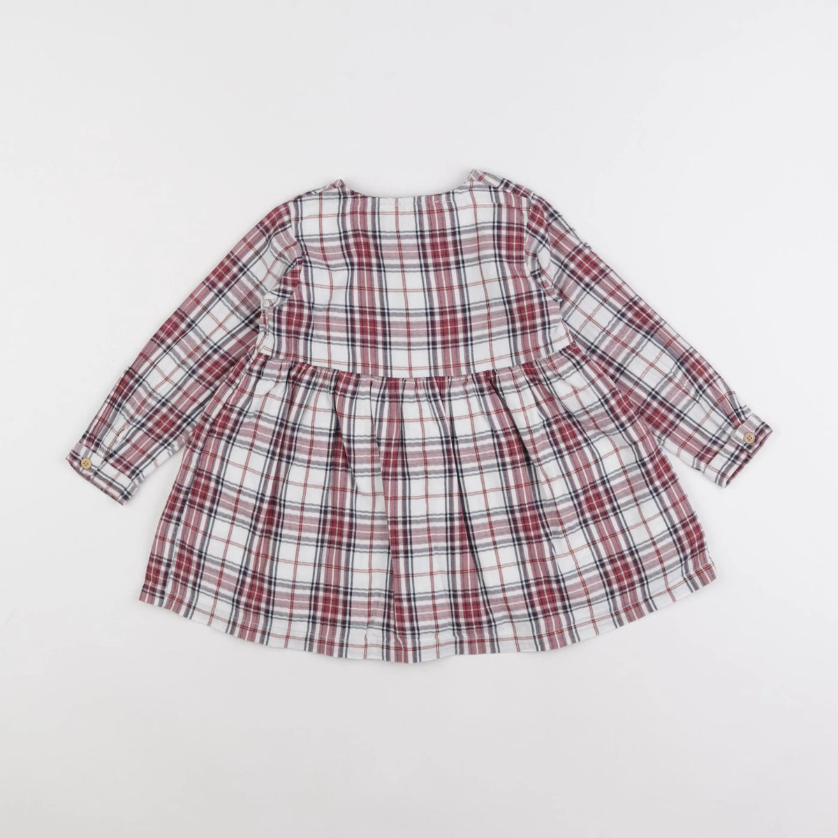 Vertbaudet - robe rouge - 2 ans