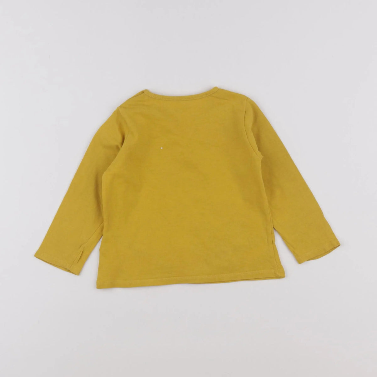 Vertbaudet - tee-shirt jaune - 12 mois