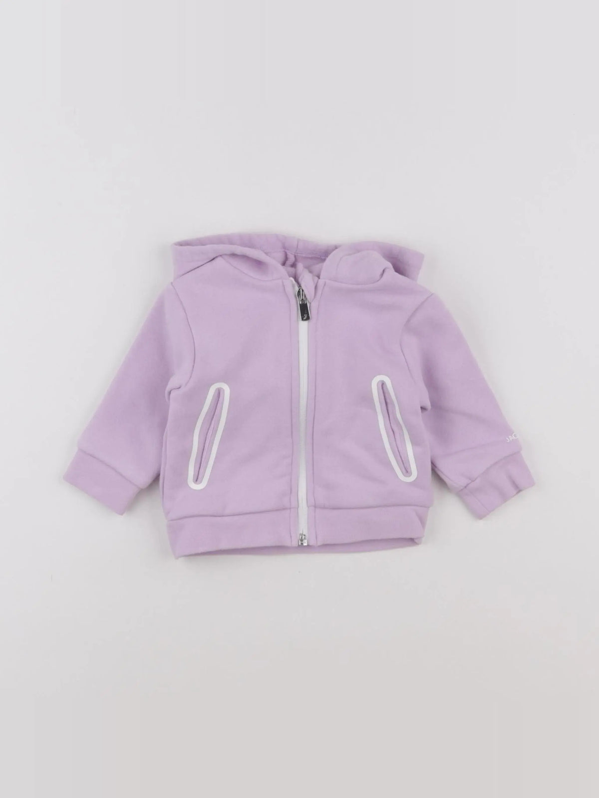 Jacadi - sweat violet - 6 mois