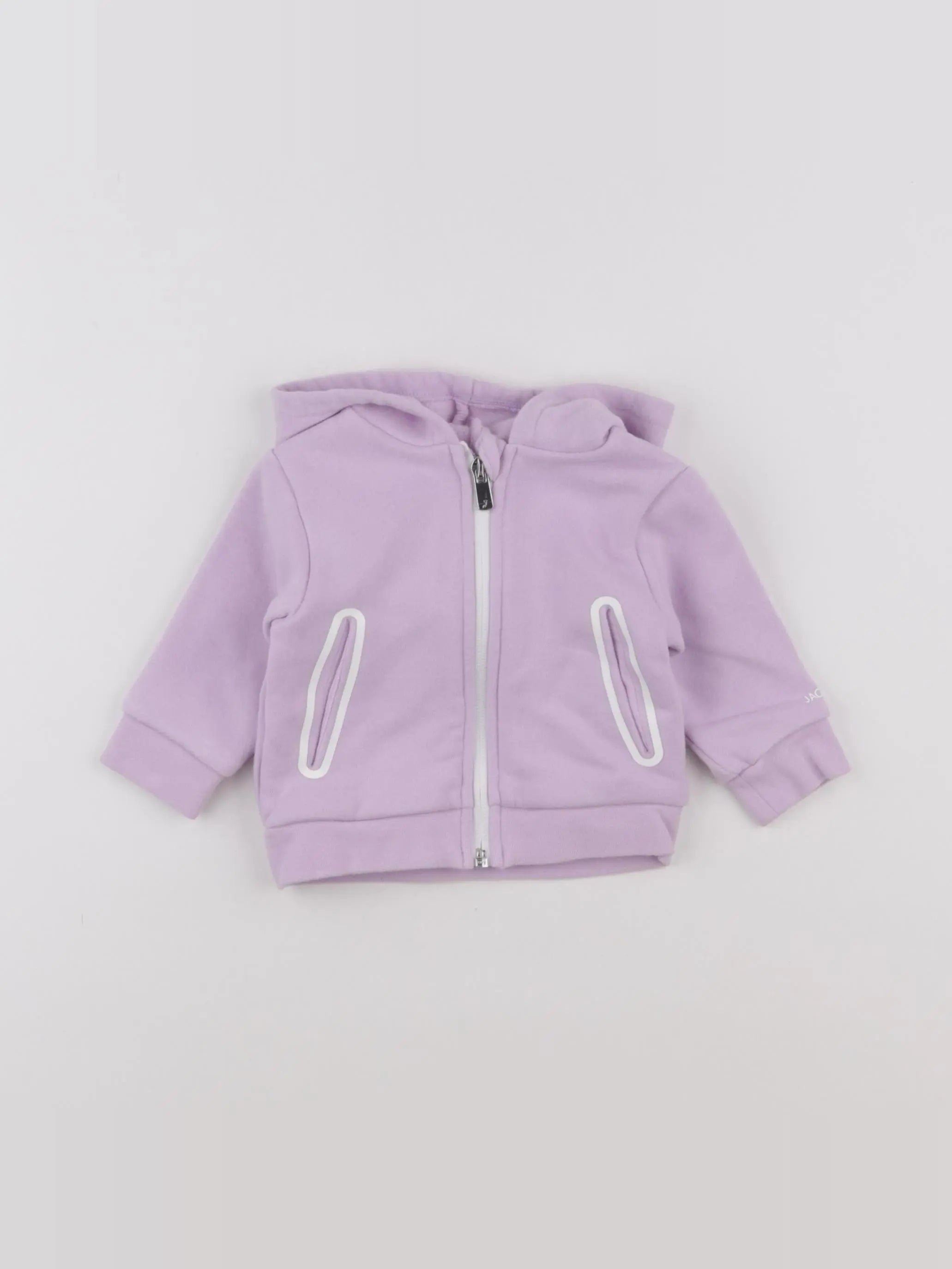 Jacadi - sweat violet - 6 mois