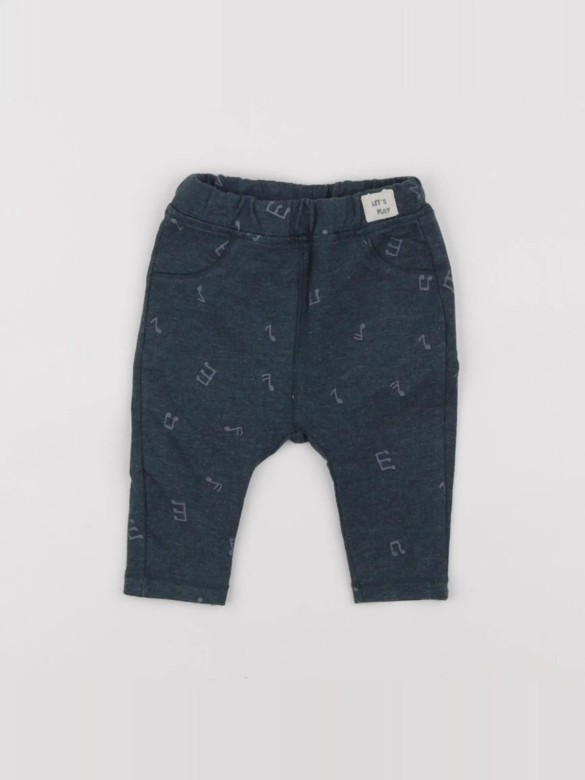 Zara - sarouel gris - 3/6 mois