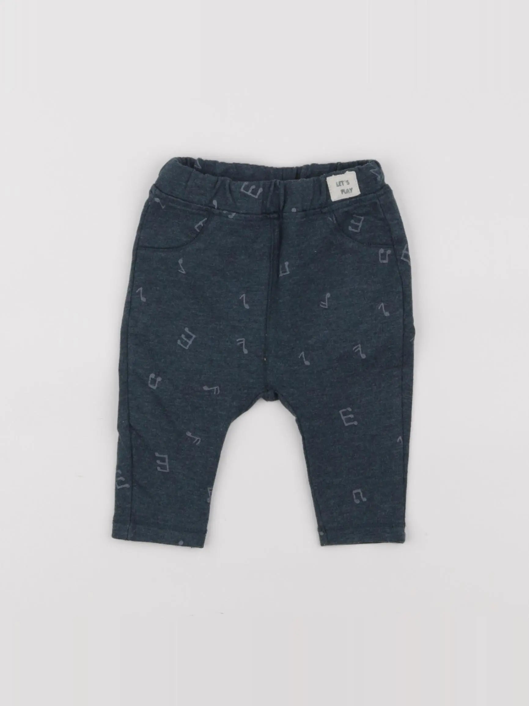 Zara - sarouel gris - 3/6 mois