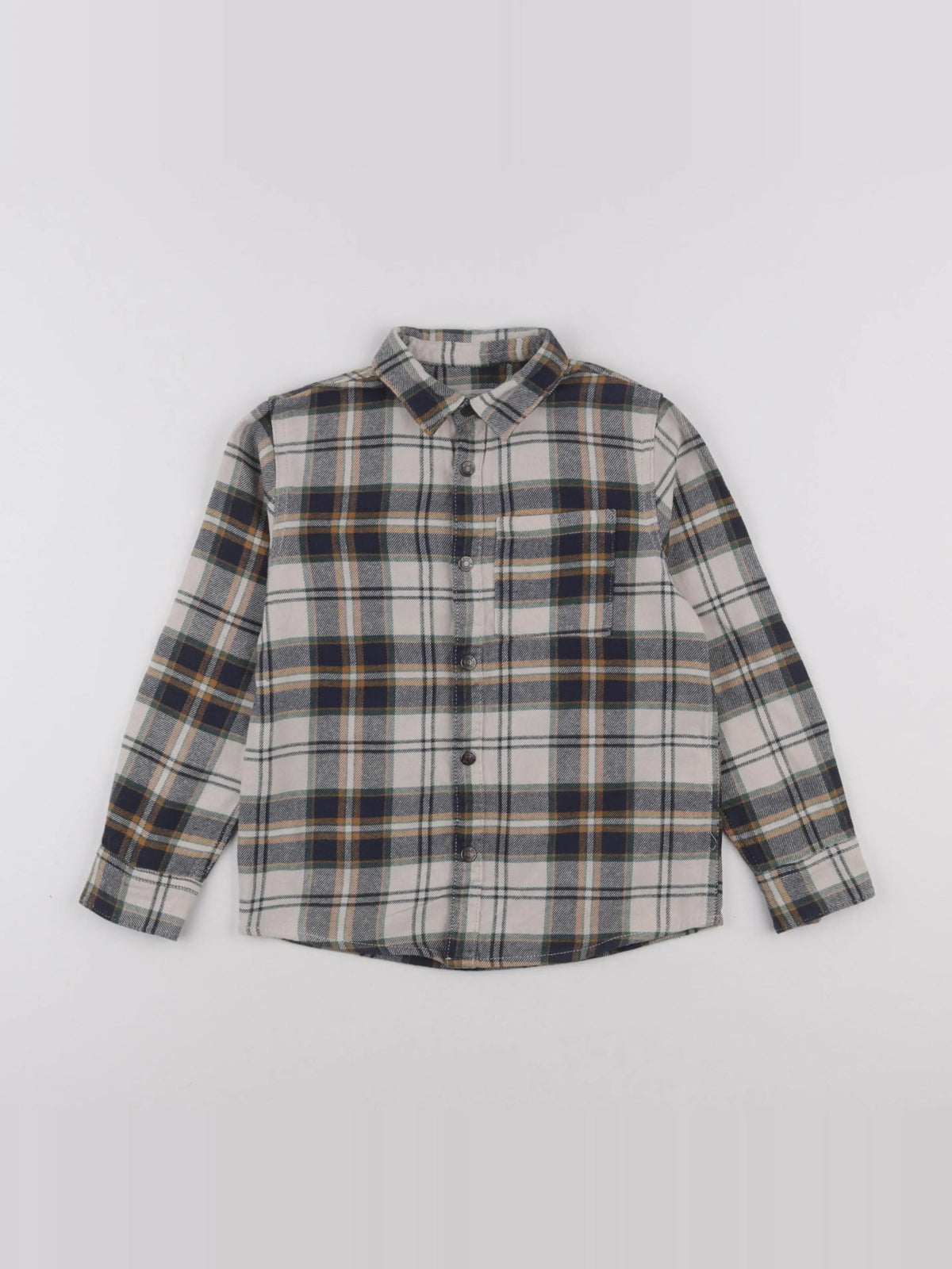Vertbaudet - chemise multicolore - 8 ans