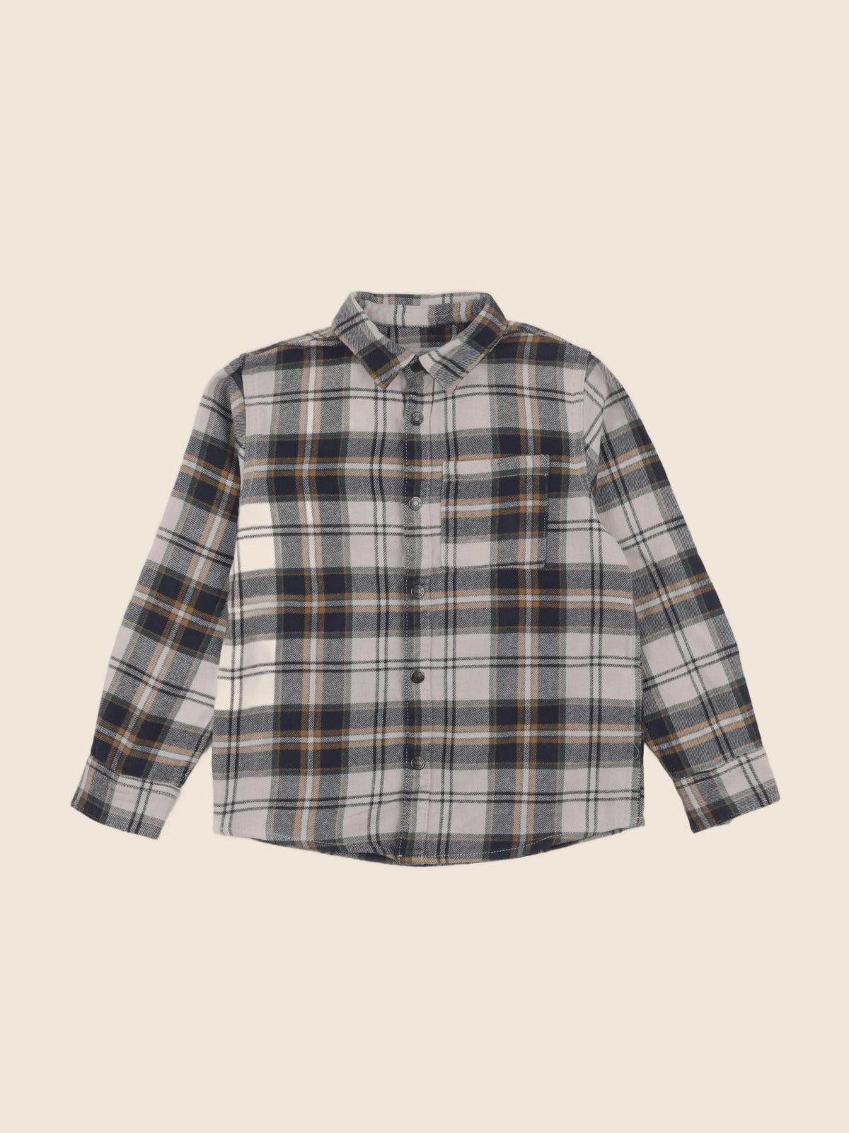 Vertbaudet - chemise multicolore - 8 ans