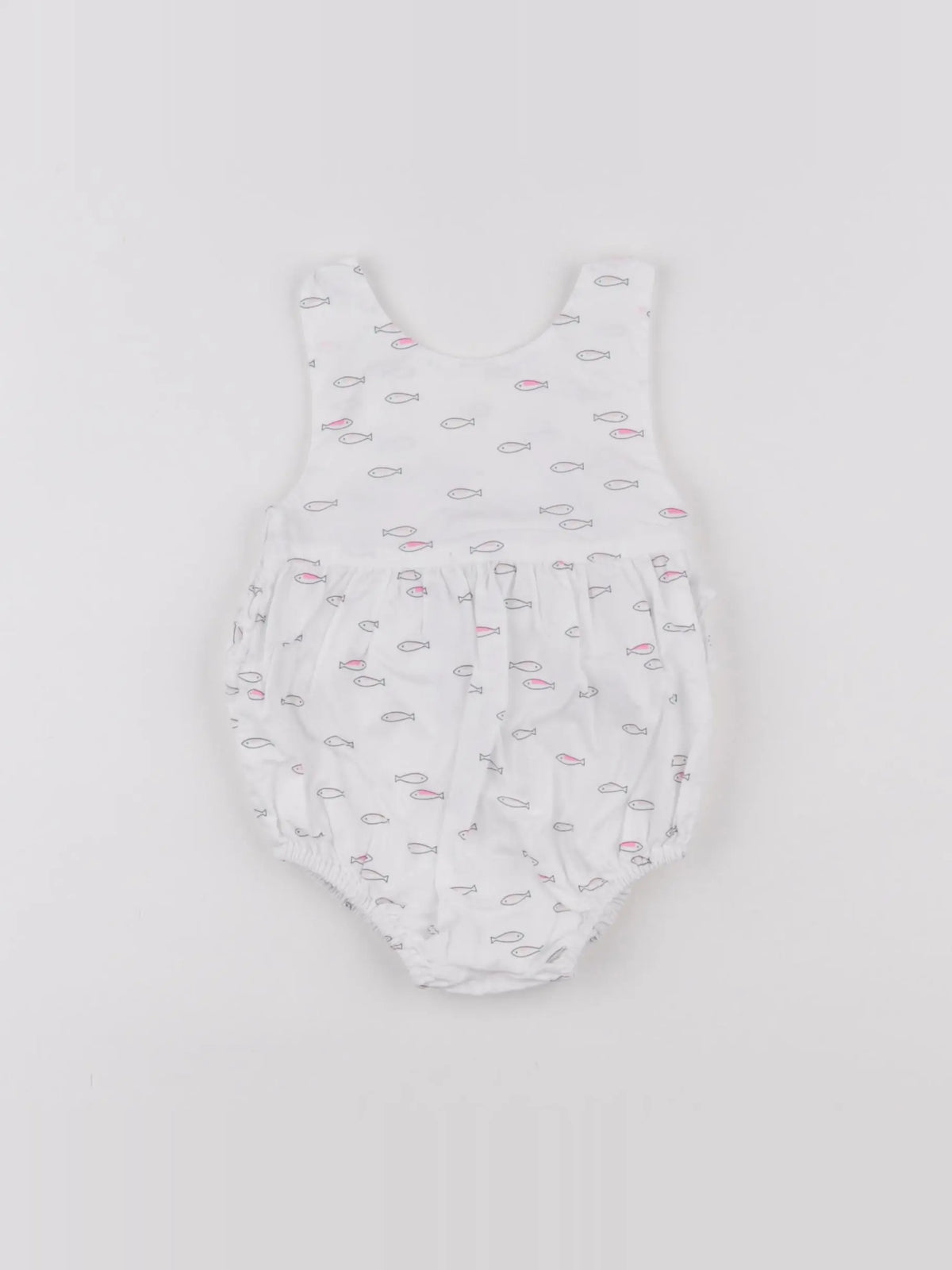Jacadi - combinaison blanc - 6 mois