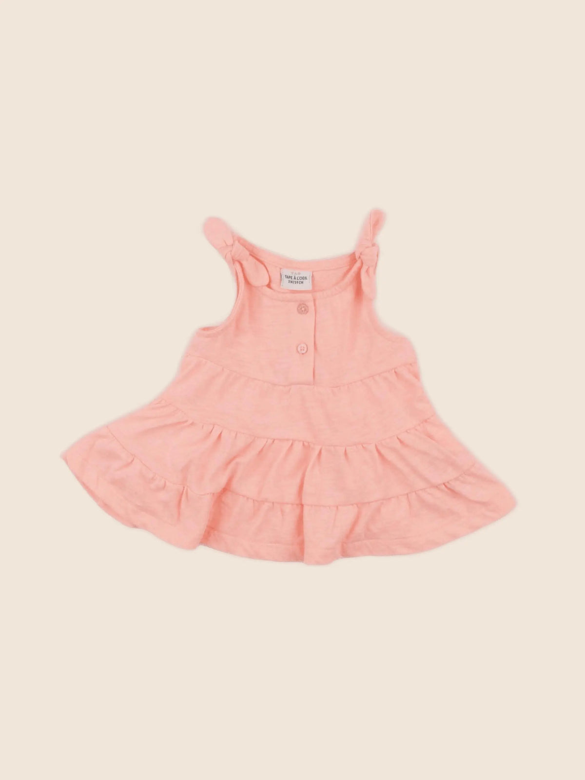Tape à l'oeil - robe rose - 3 mois