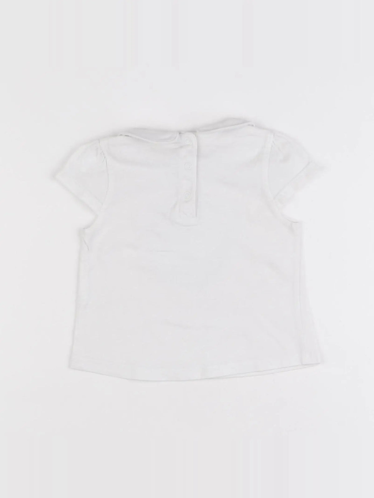 Tape à l'oeil - tee-shirt blanc - 12 mois