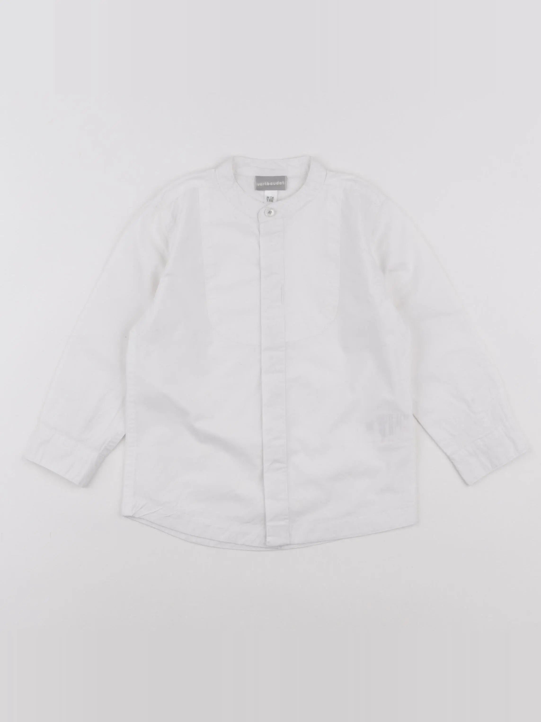Vertbaudet - chemise blanc - 3 ans