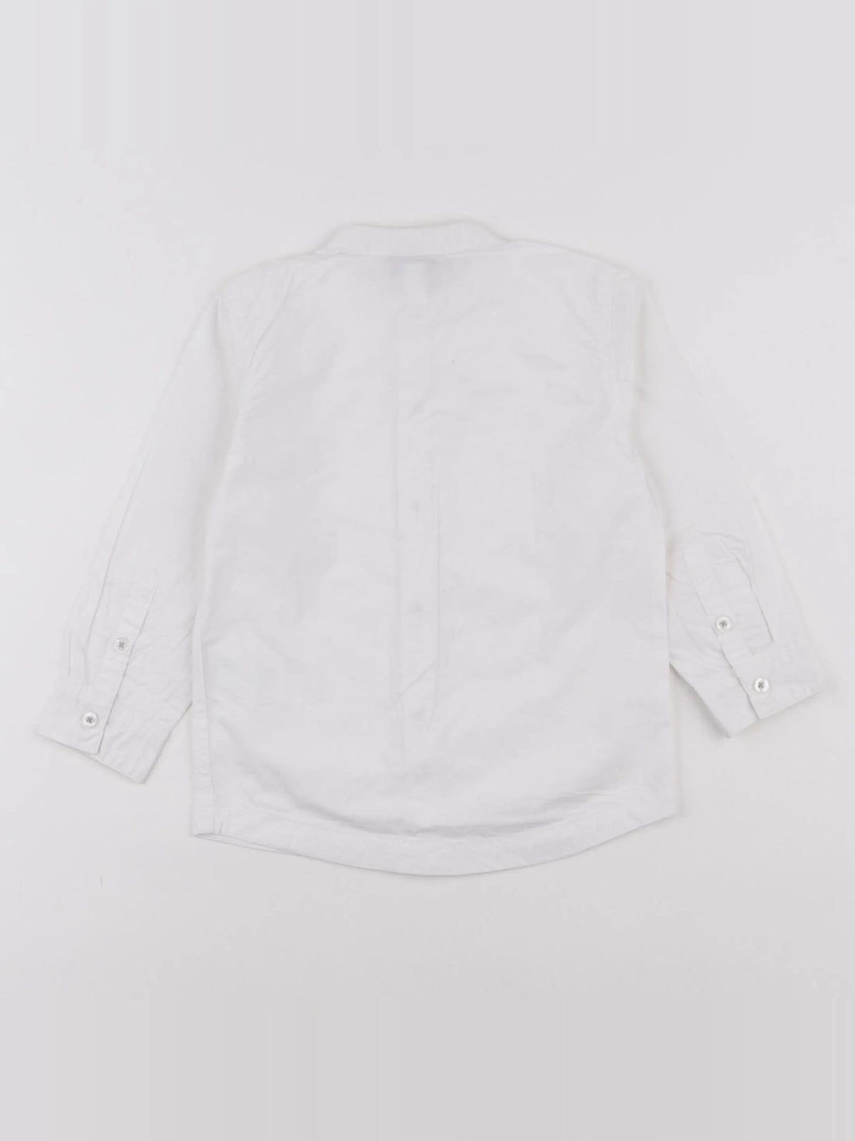 Vertbaudet - chemise blanc - 3 ans