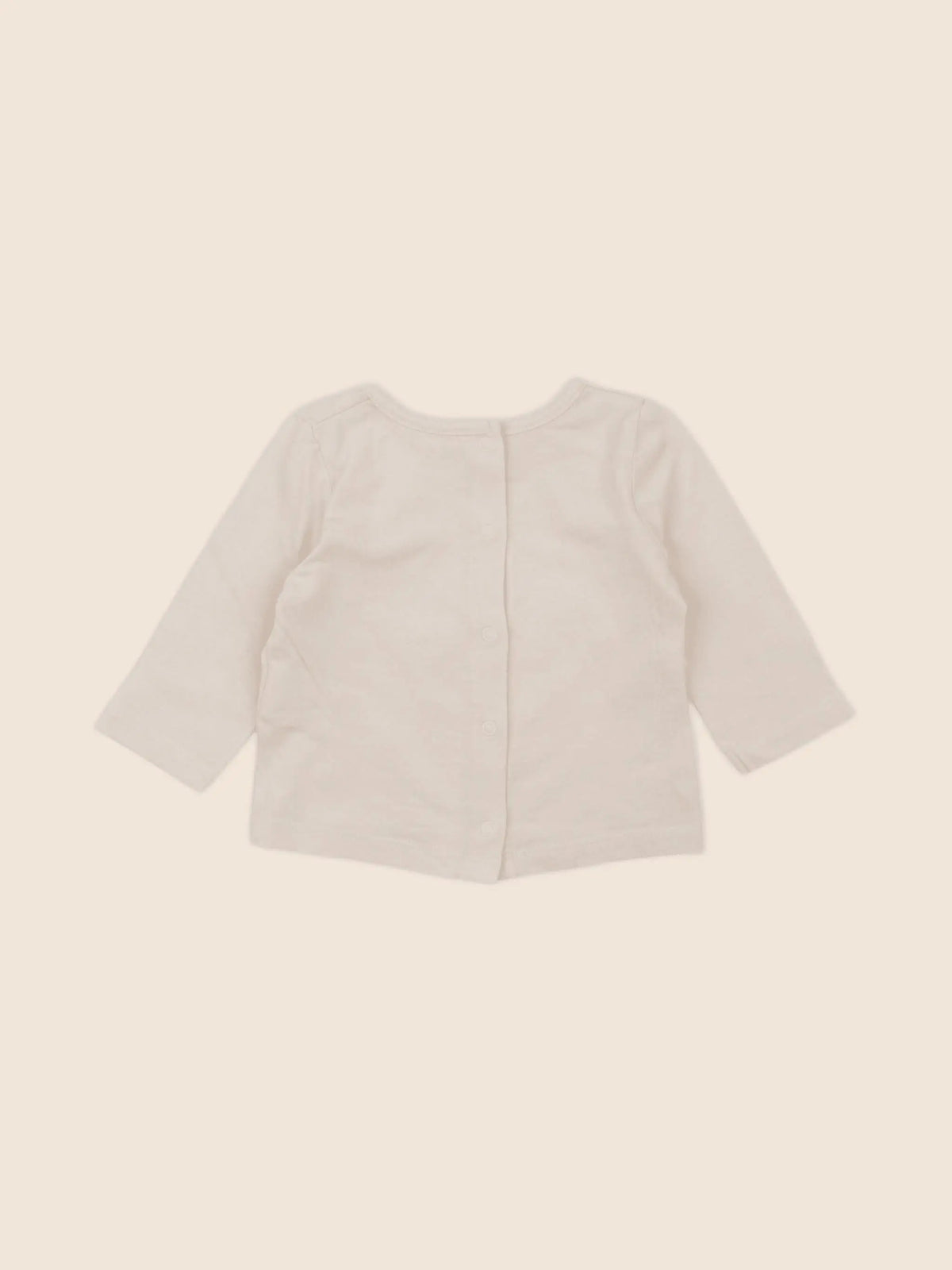 Vertbaudet - tee-shirt beige - 3 mois