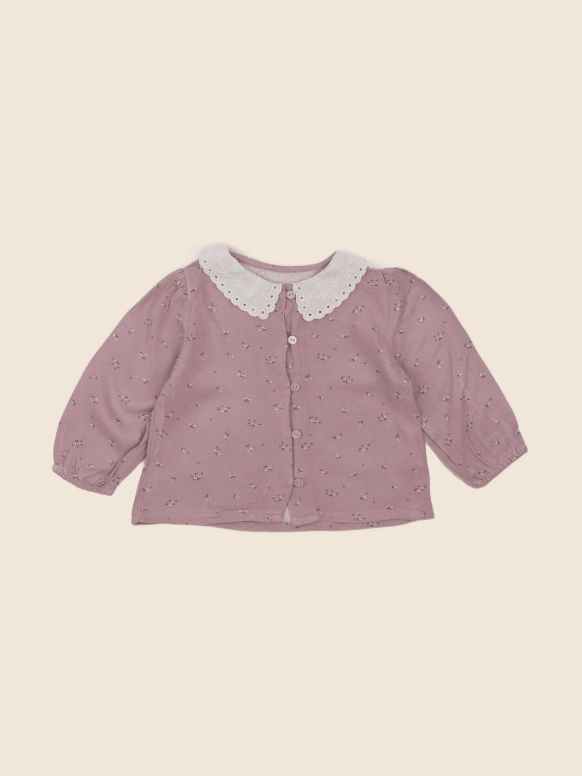 Vertbaudet - blouse rose - 6 mois
