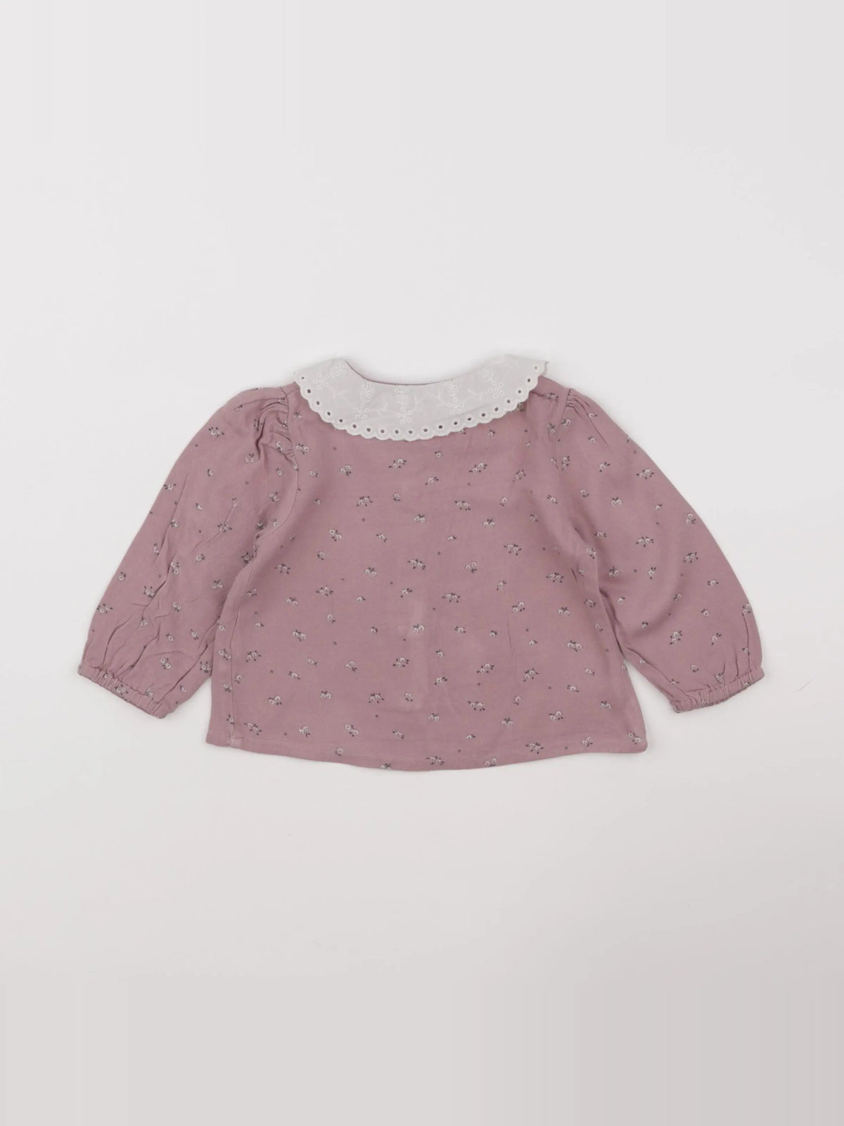 Vertbaudet - blouse rose - 6 mois