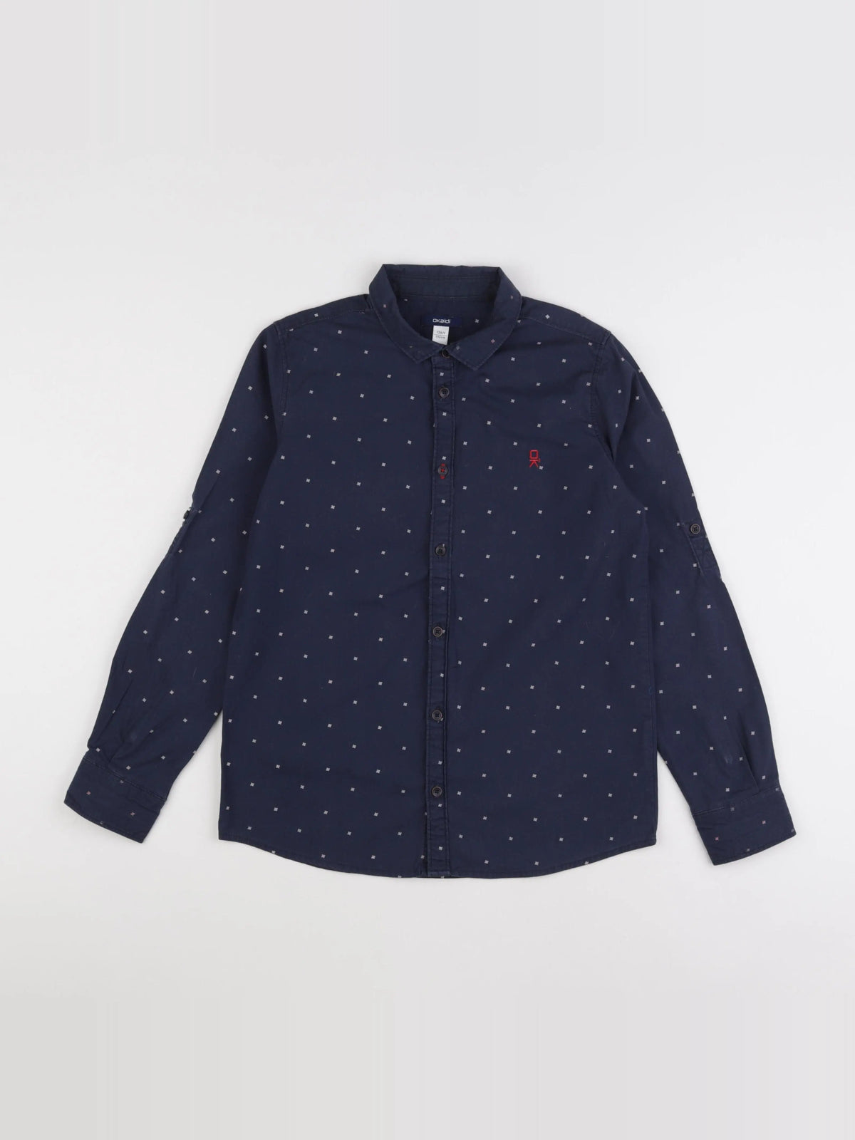 Okaidi - chemise bleu - 12 ans