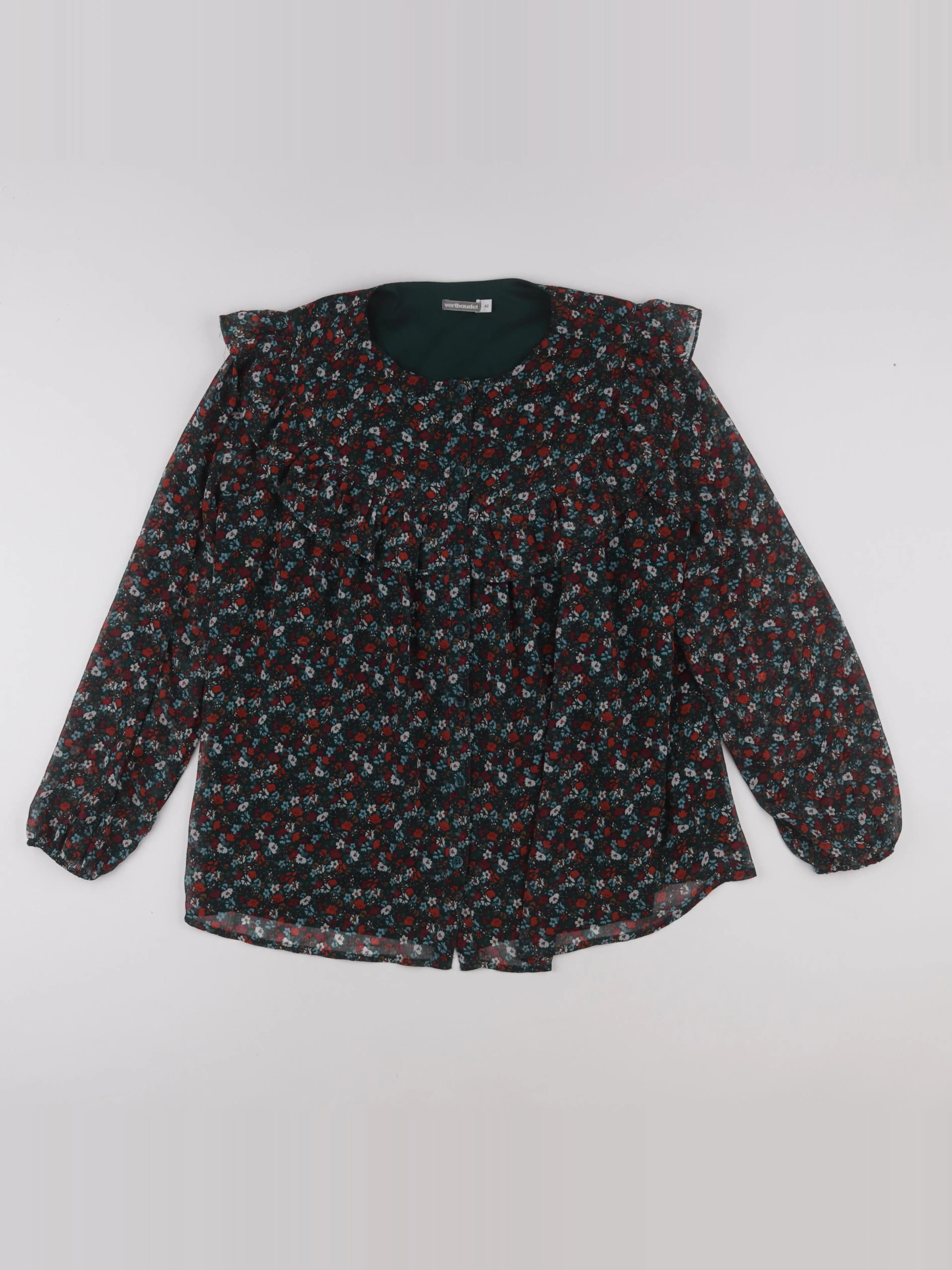 Vertbaudet - blouse grossesse vert - 42