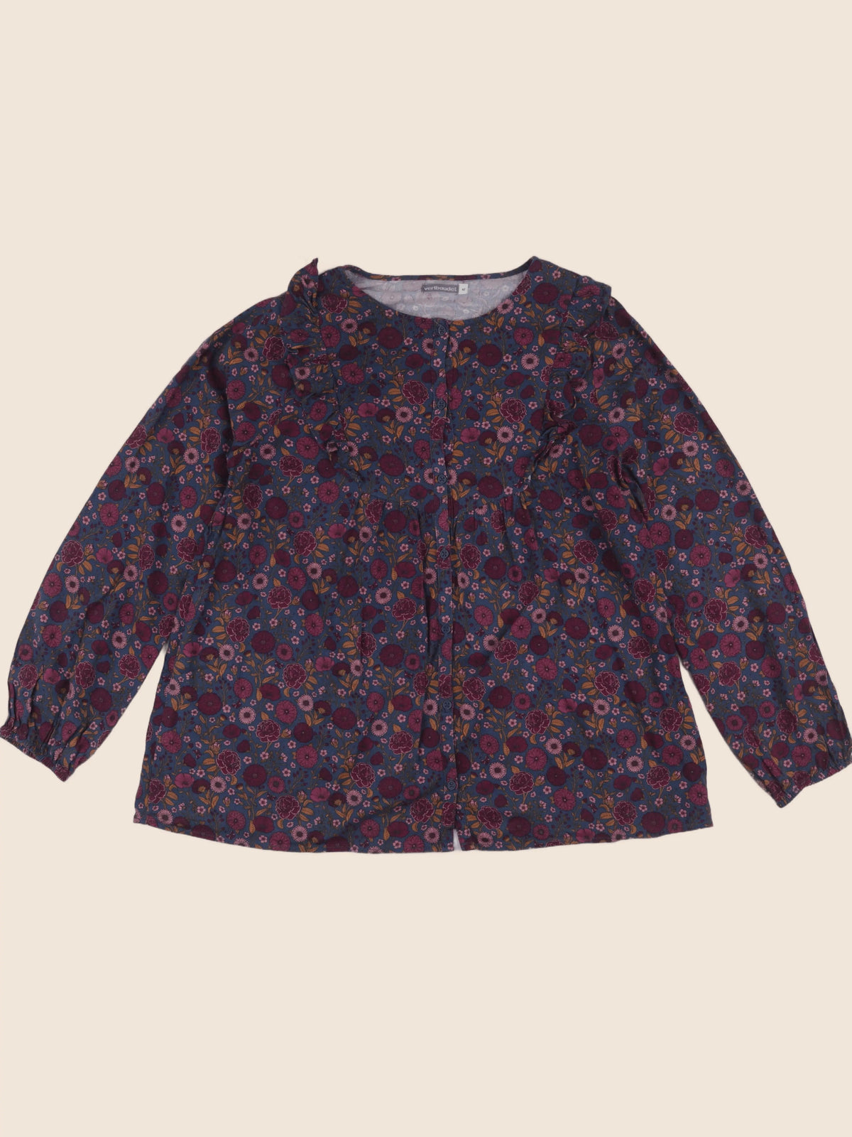Vertbaudet - blouse grossesse bleu - 42