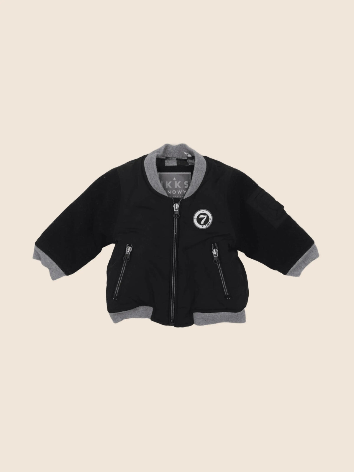 IKKS - veste noir - 6 mois