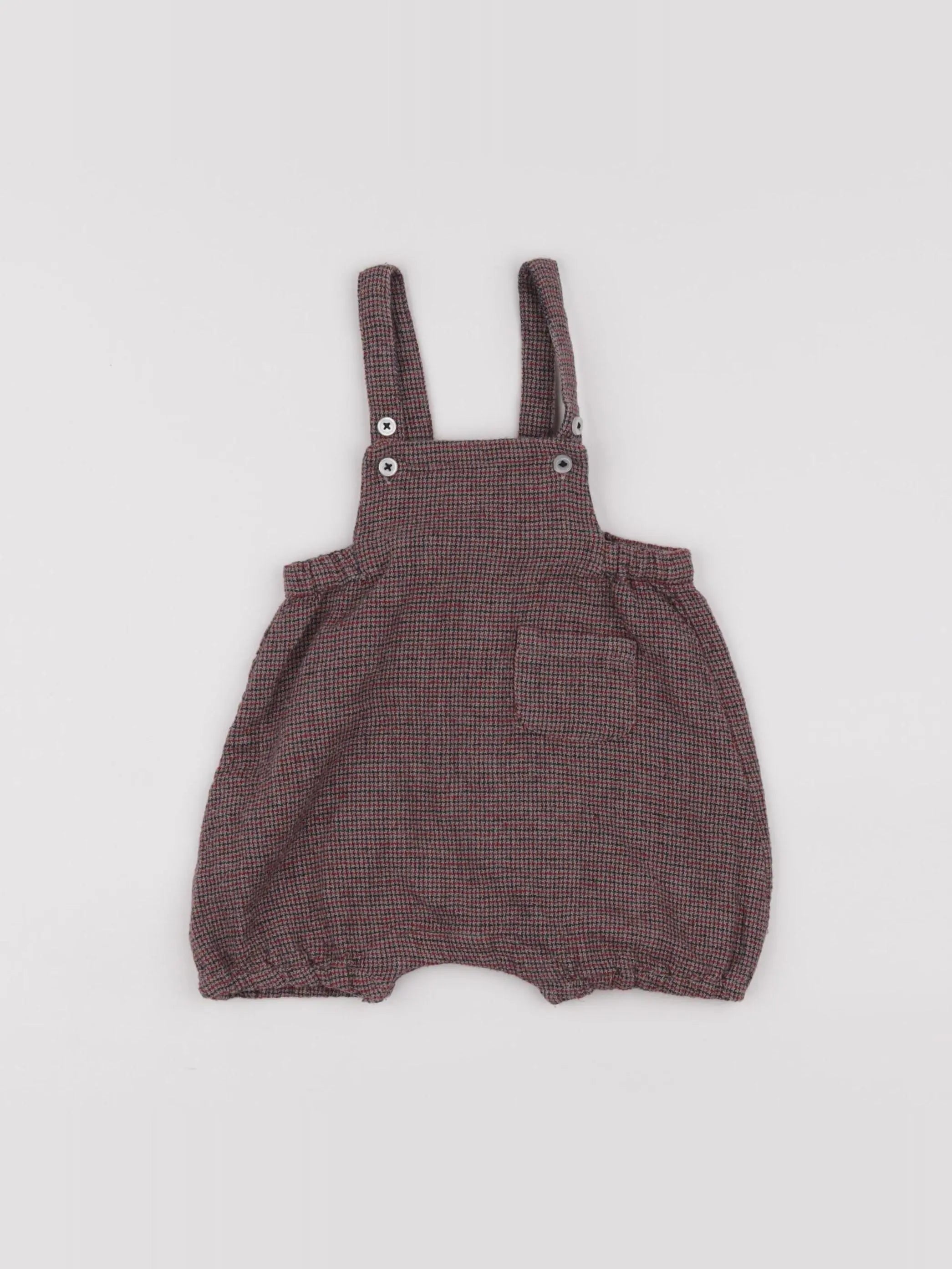 Boutchou - salopette rouge - 6 mois