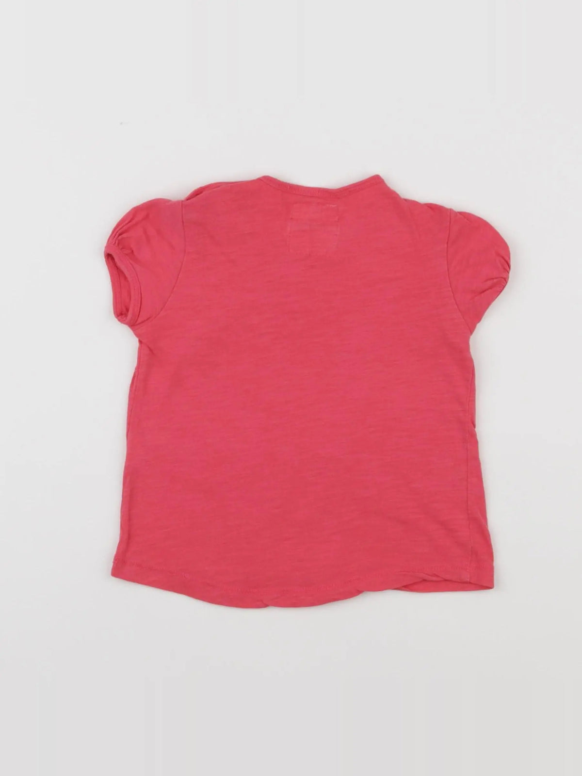 Zara - tee-shirt rose - 9/12 mois