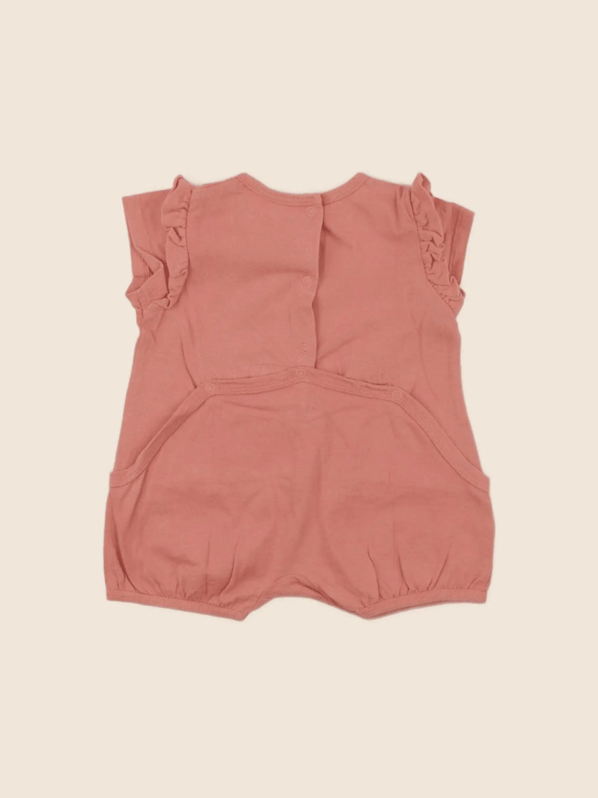 Vertbaudet - combinaison rose - 6 mois