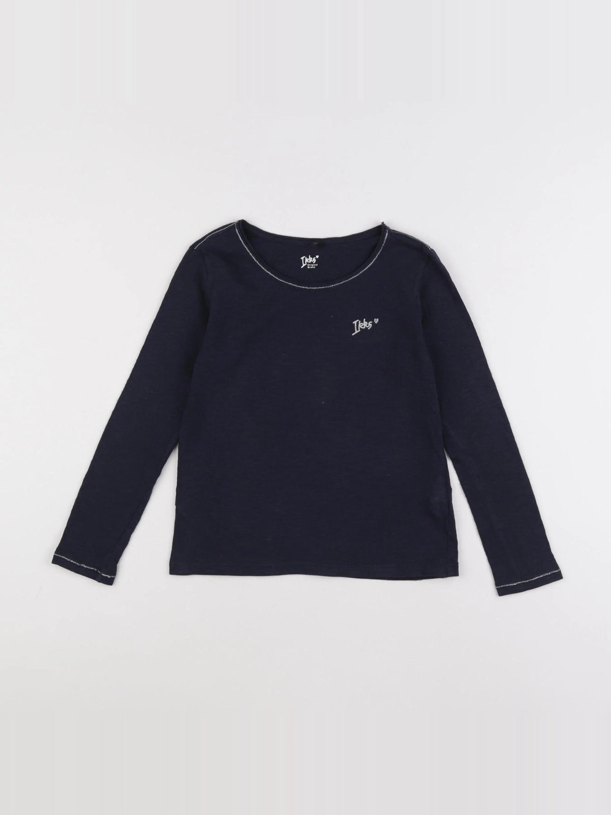 IKKS - tee-shirt bleu - 8 ans
