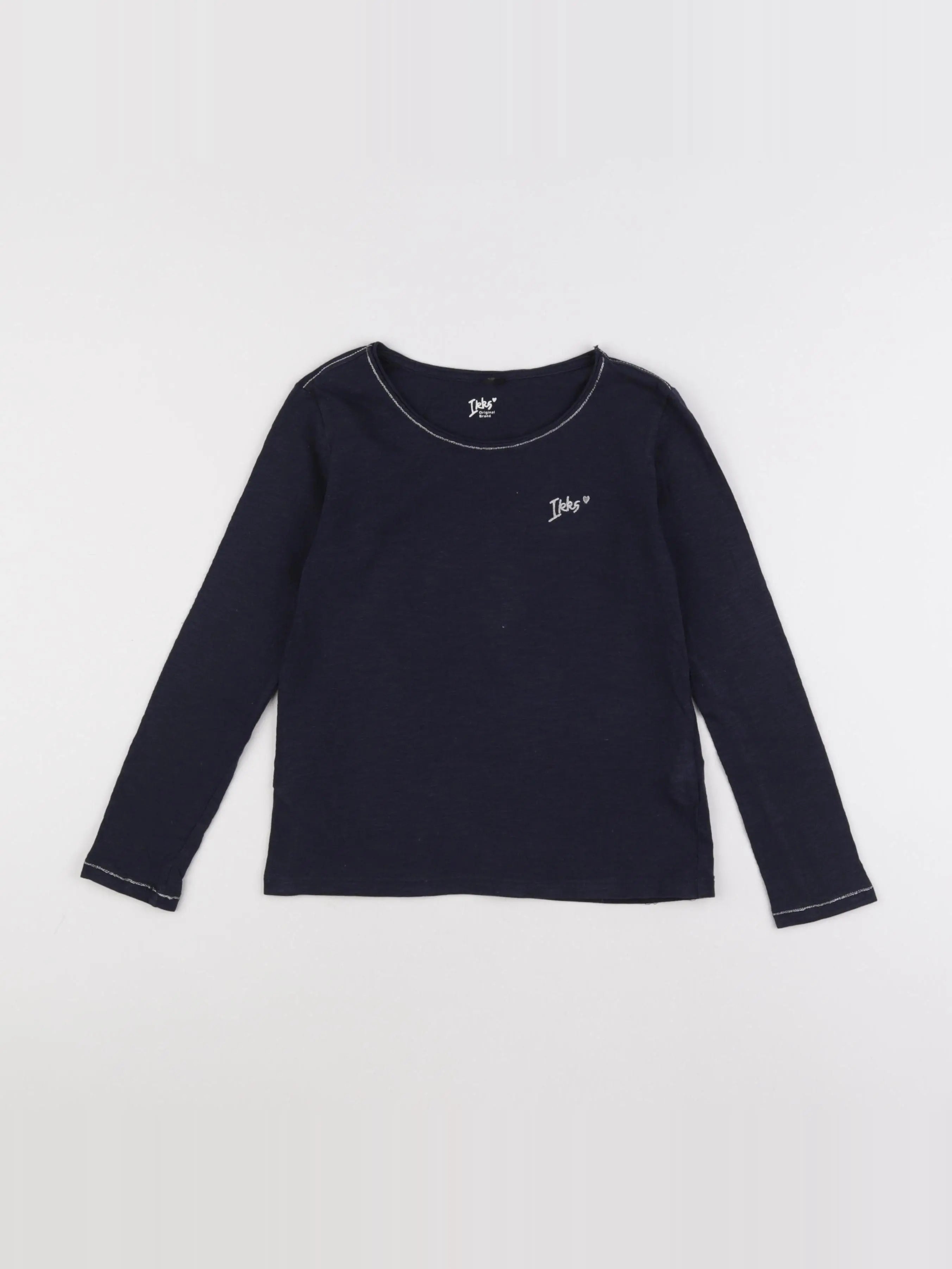 IKKS - tee-shirt bleu - 8 ans