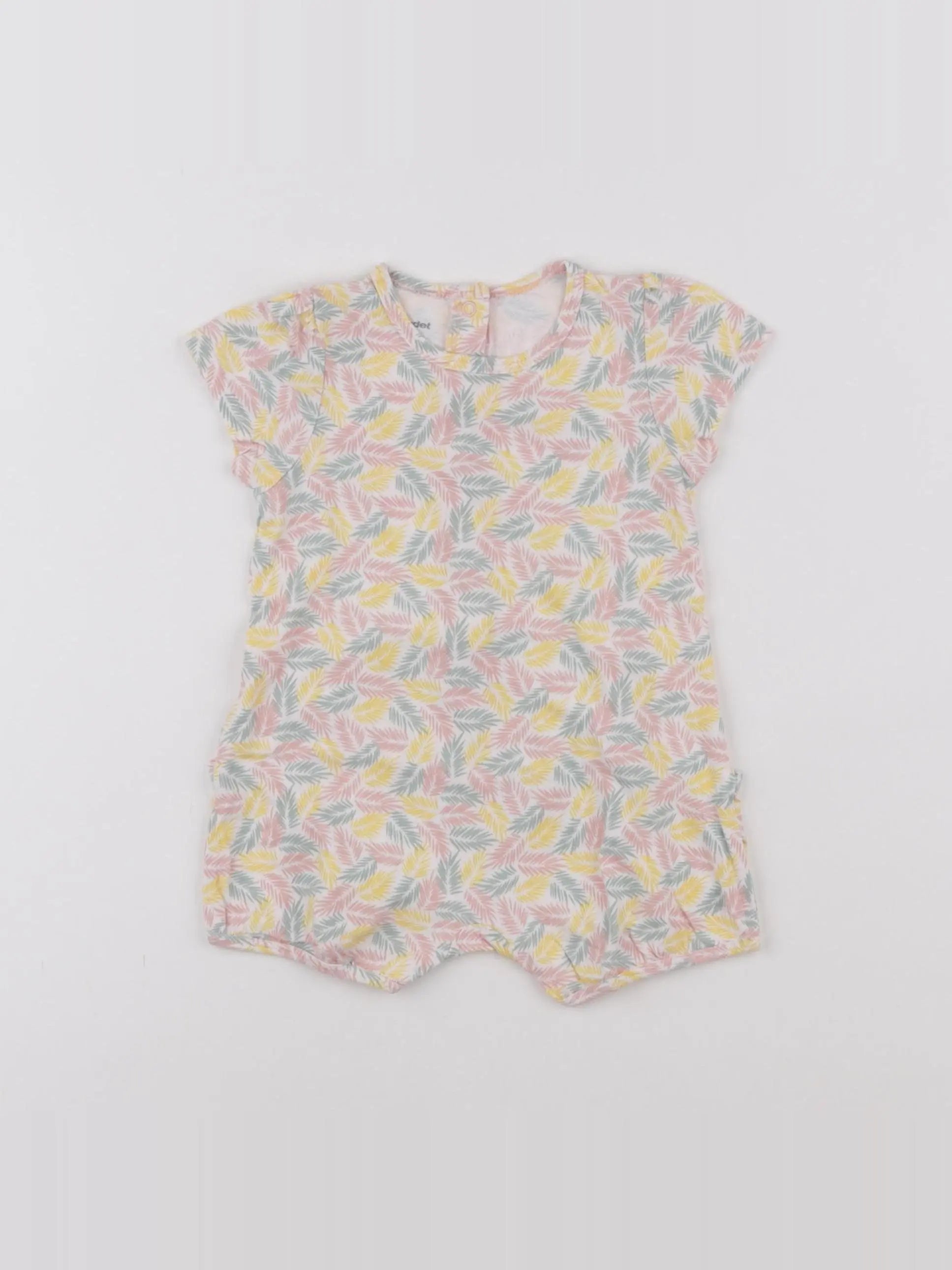 Vertbaudet - combinaison multicolore - 6 mois