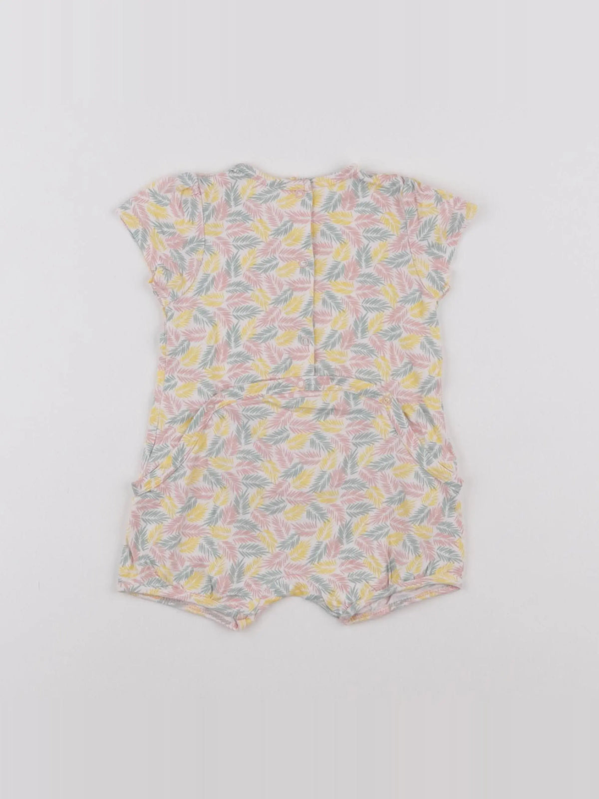 Vertbaudet - combinaison multicolore - 6 mois