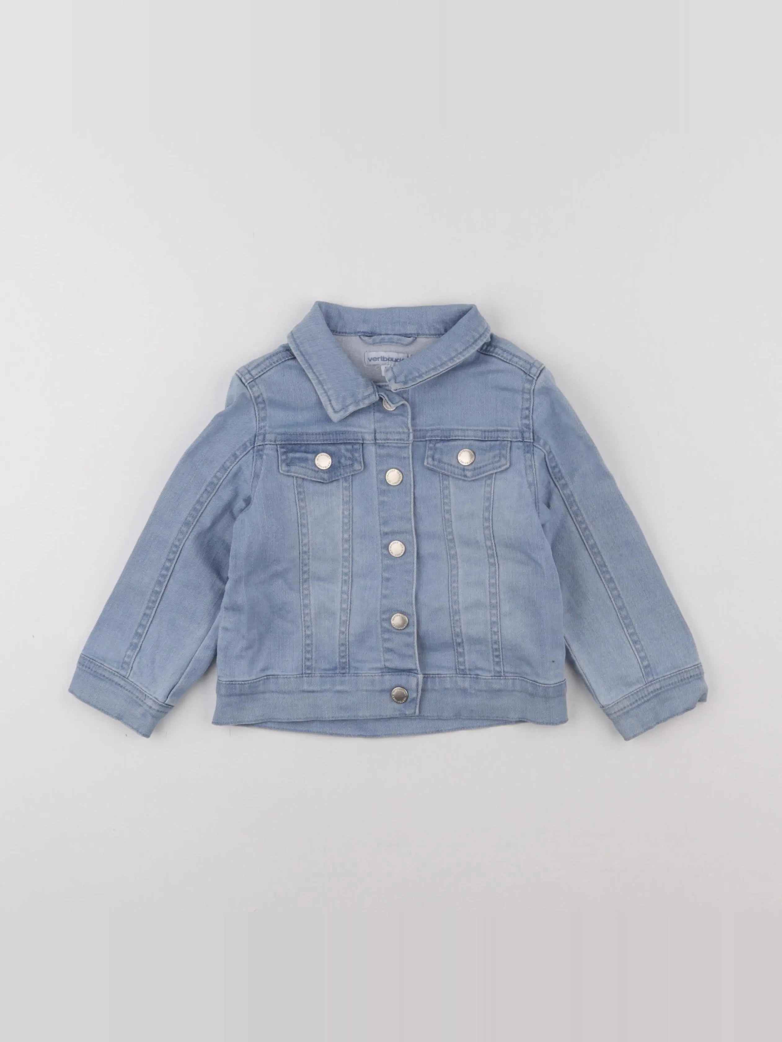 Vertbaudet - veste bleu - 2 ans