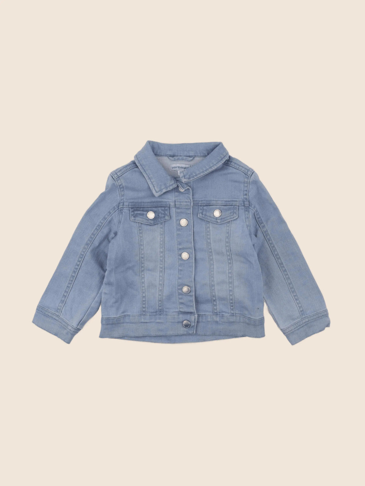 Vertbaudet - veste bleu - 2 ans