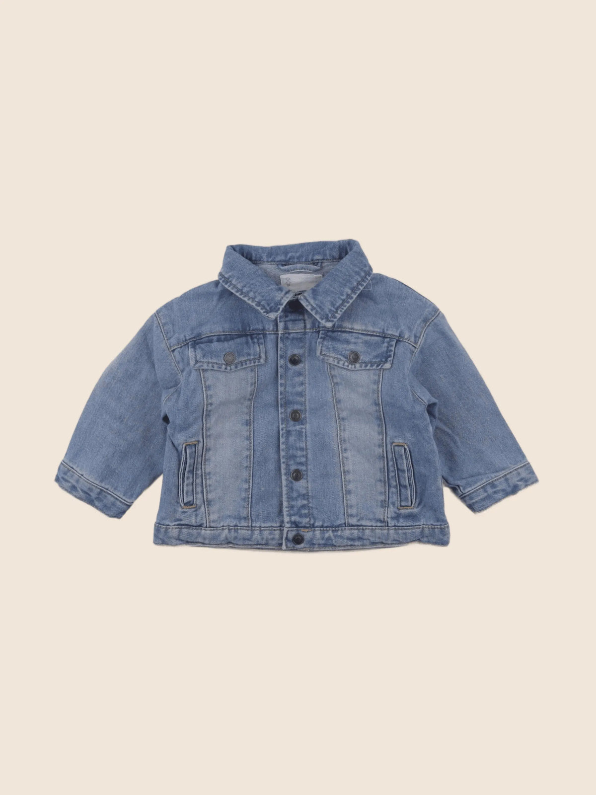 Vertbaudet - veste bleu - 12 mois