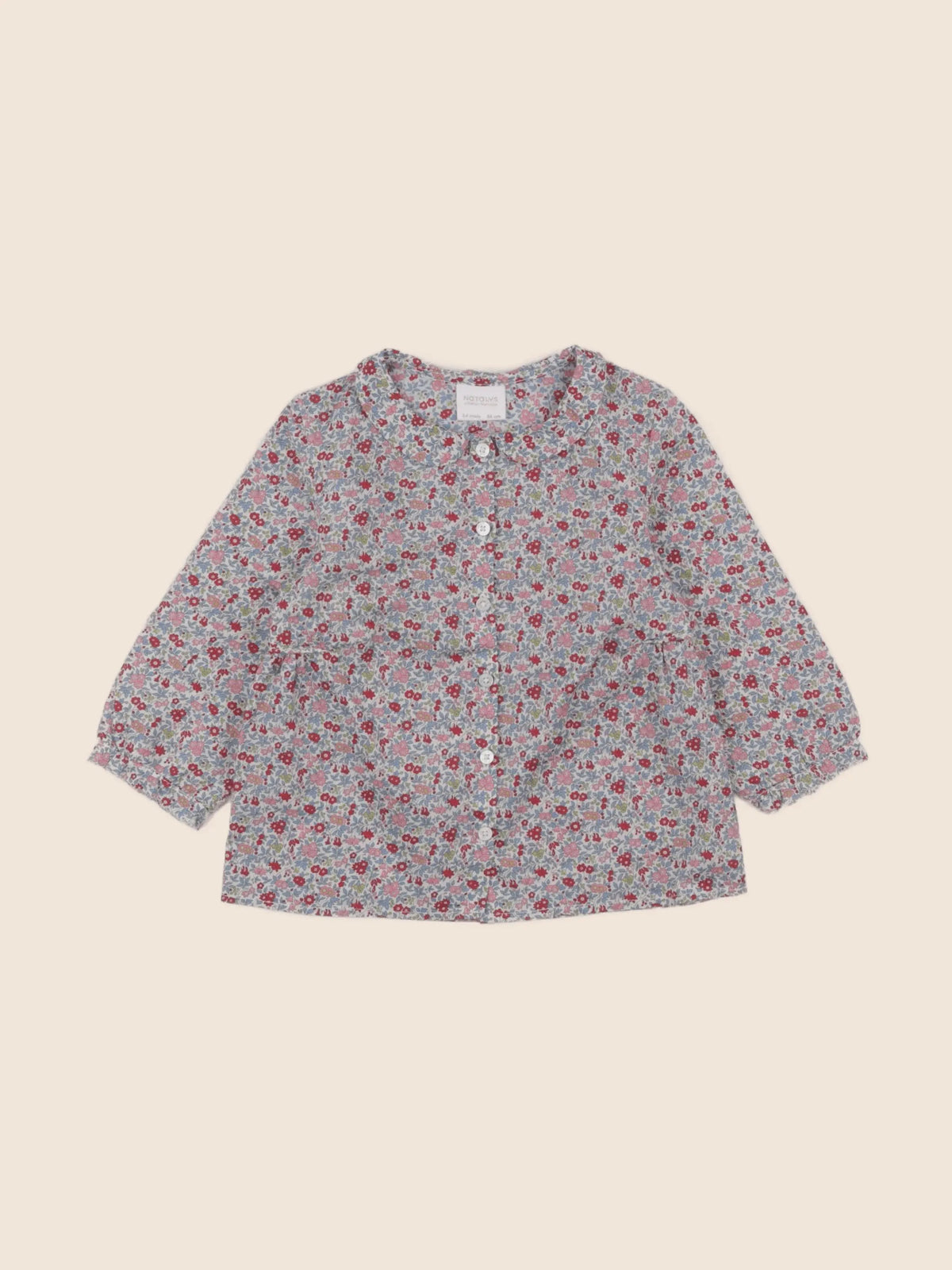 Natalys - blouse multicolore - 24 mois