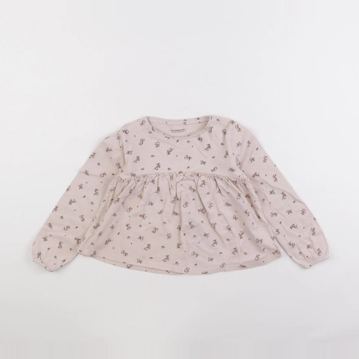 Vertbaudet - tee-shirt rose - 4 ans