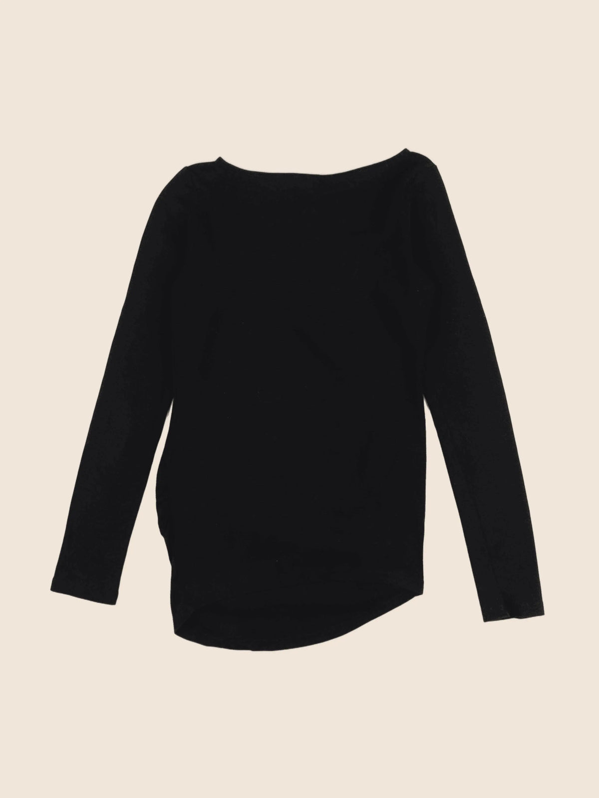 H&M - tee-shirt grossesse noir - xs