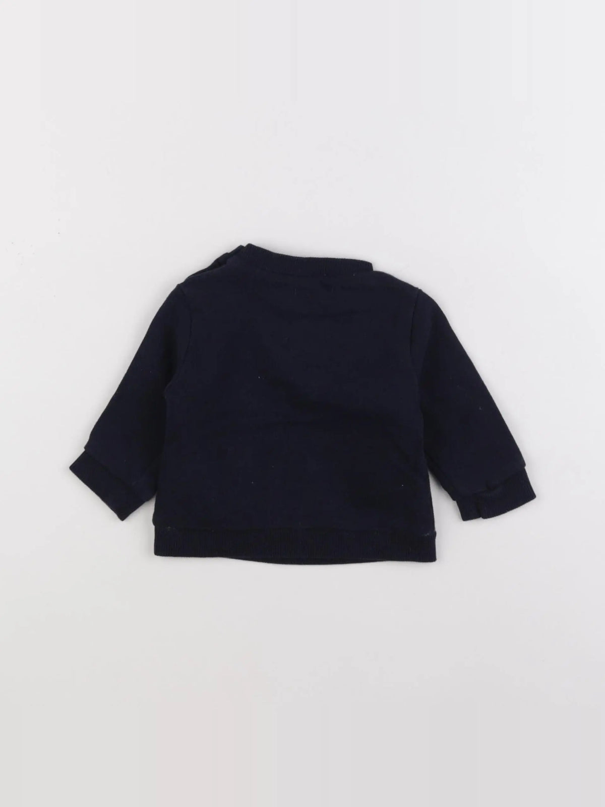 Boutchou - sweat bleu - 6 mois
