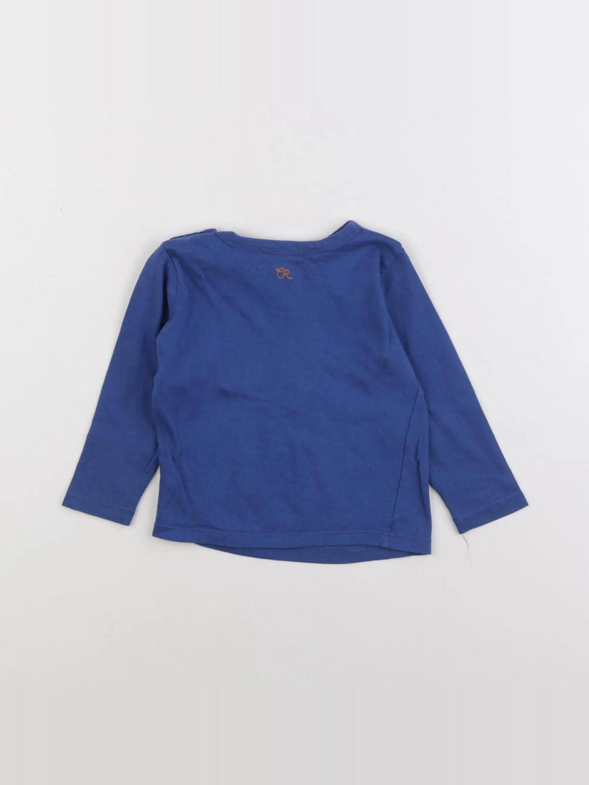 Cadet Rousselle - tee-shirt bleu - 12 mois