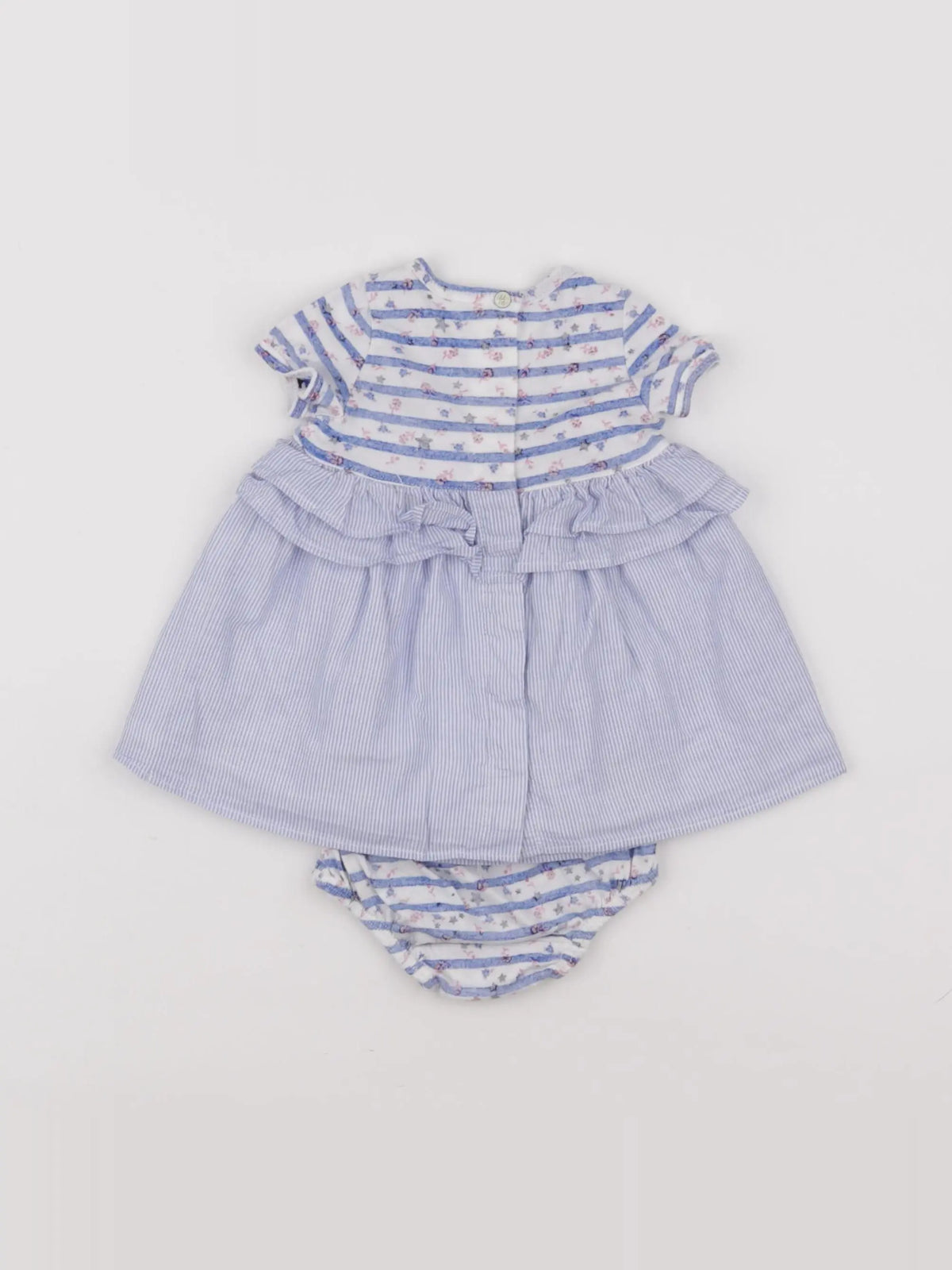 IKKS - robe bleu - 3 mois